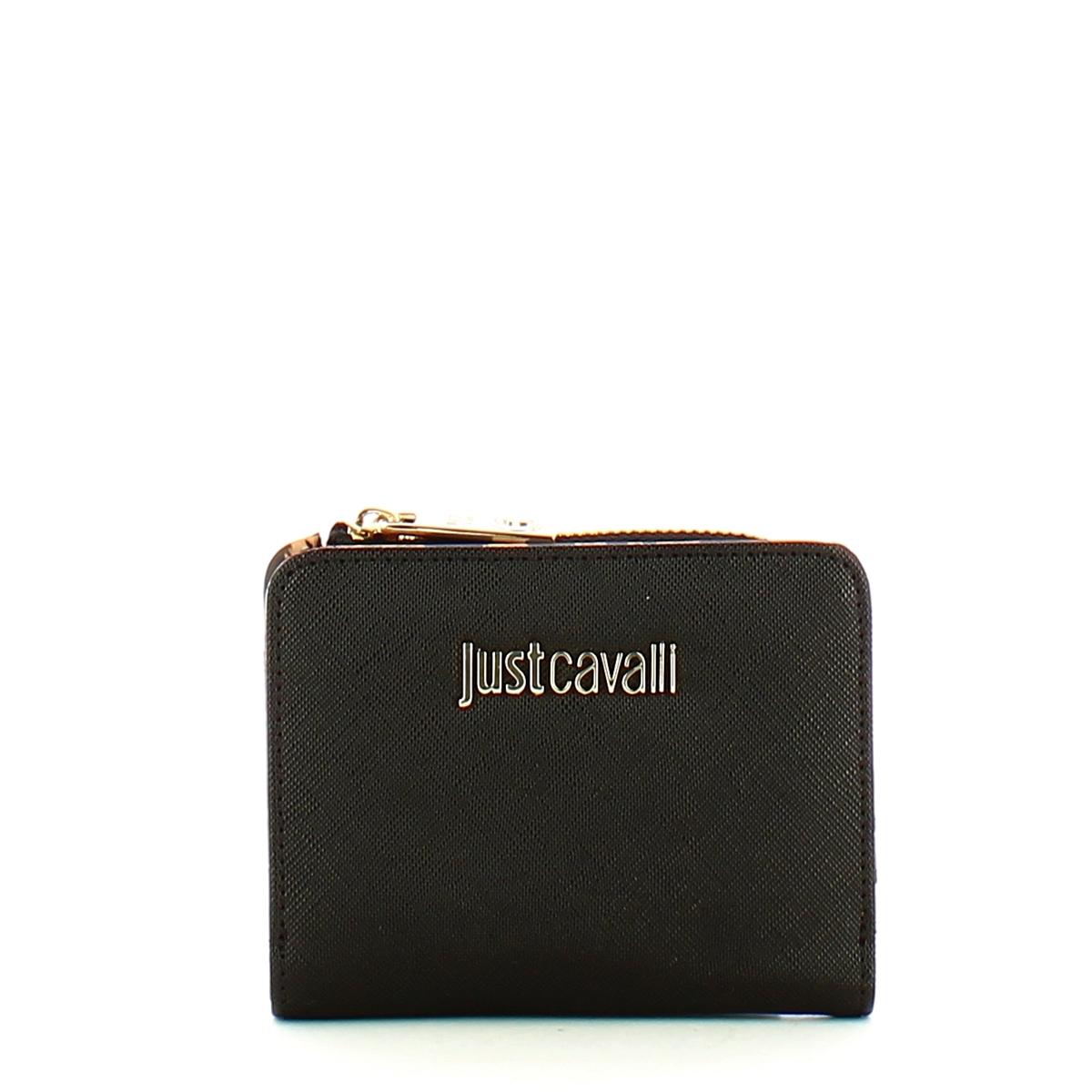 Just Cavalli Portafoglio piccolo Metal Lettering Black - 1