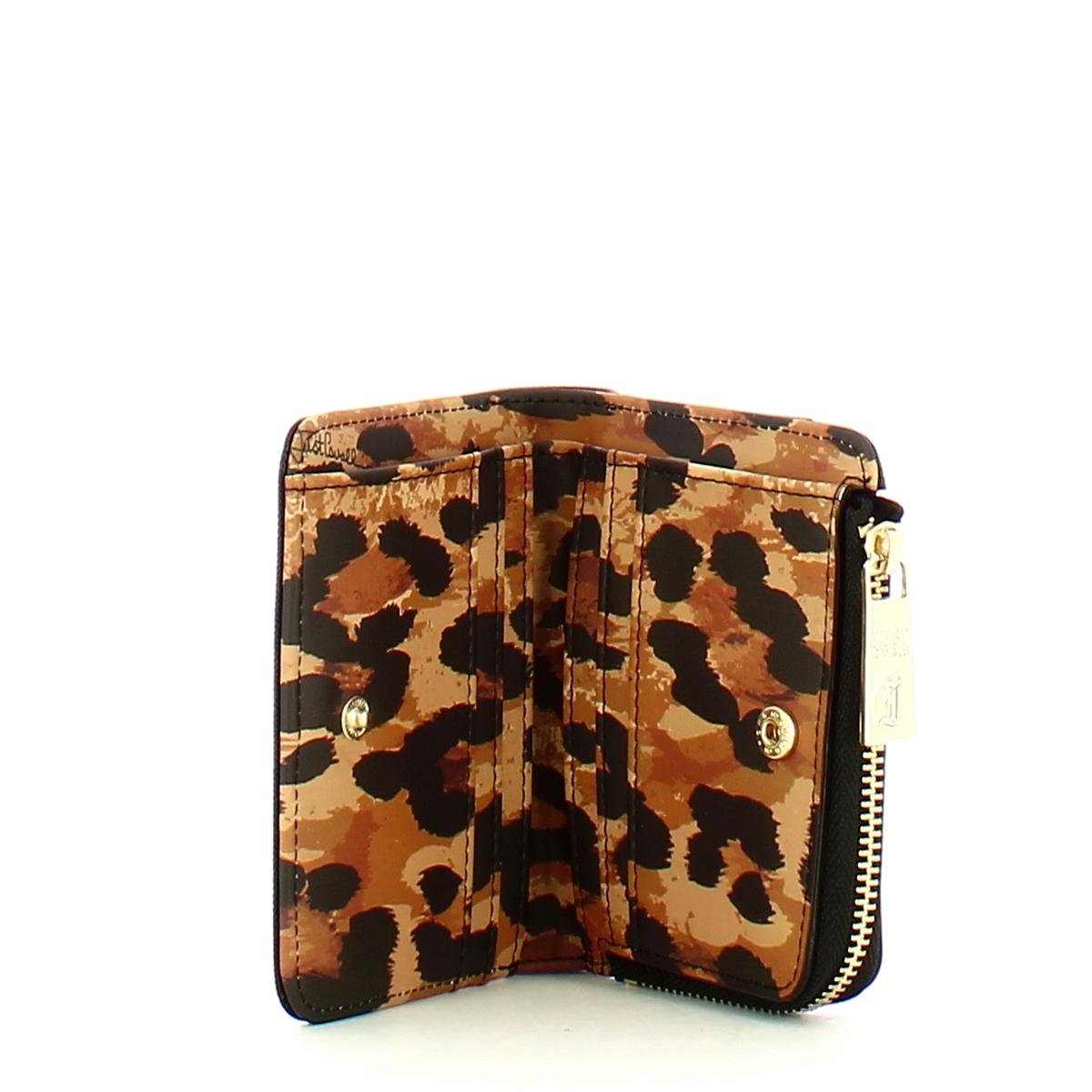 Just Cavalli Portafoglio piccolo Metal Lettering Black - 3