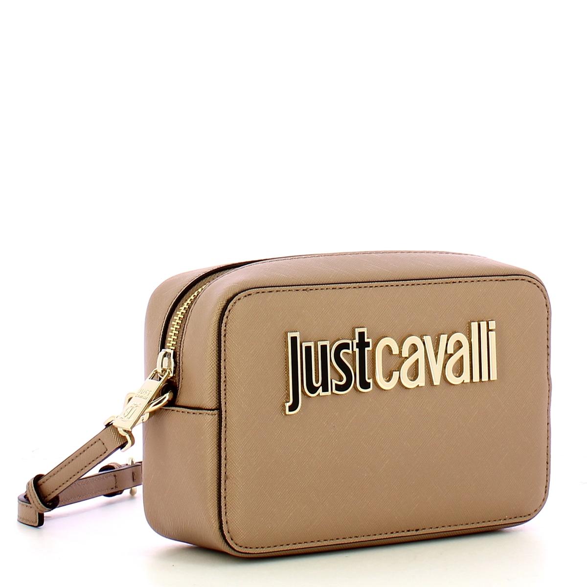 Just Cavalli Camera Bag Metal Lettering Kelp - 2