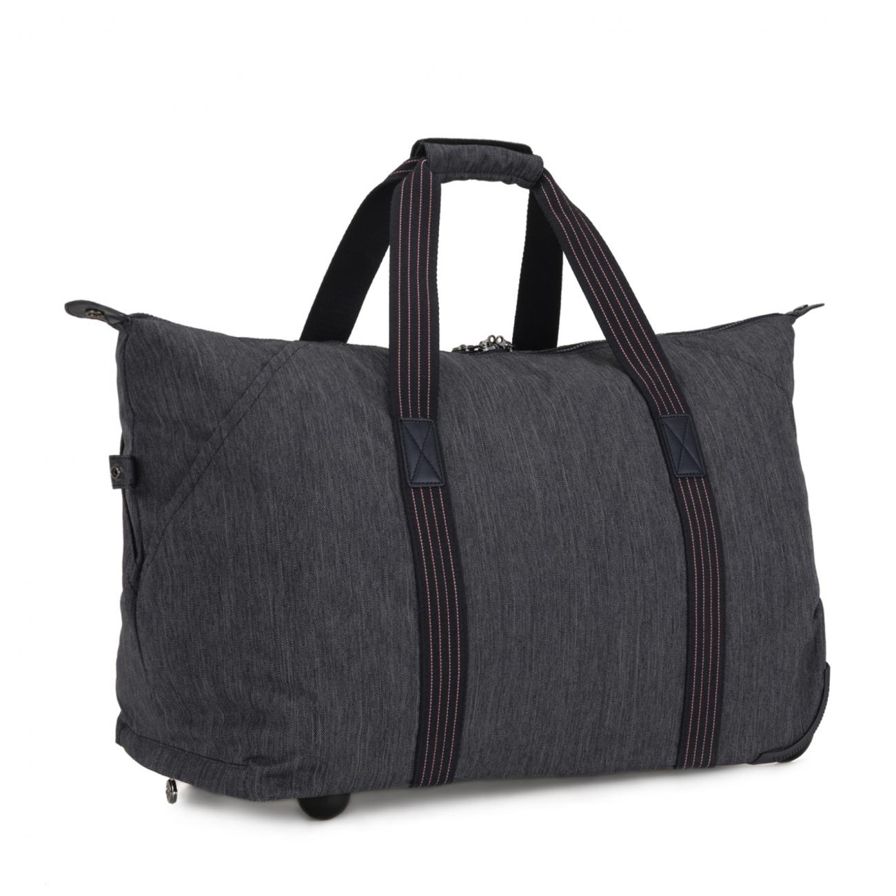 Kipling Borsone Art on Wheels M Denim - 3