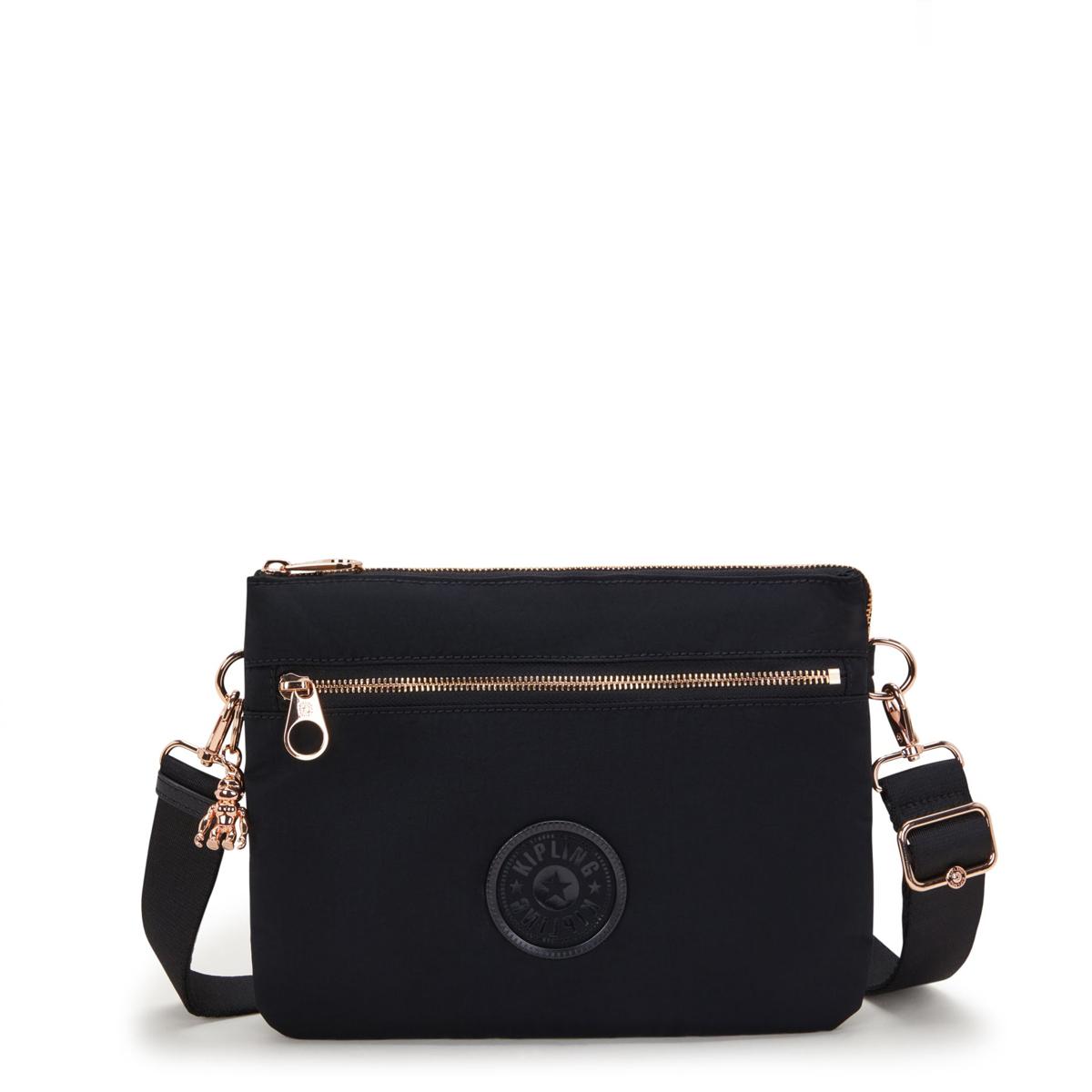 Kipling Tracolla Riri L Zip Black Rose Spice - 1