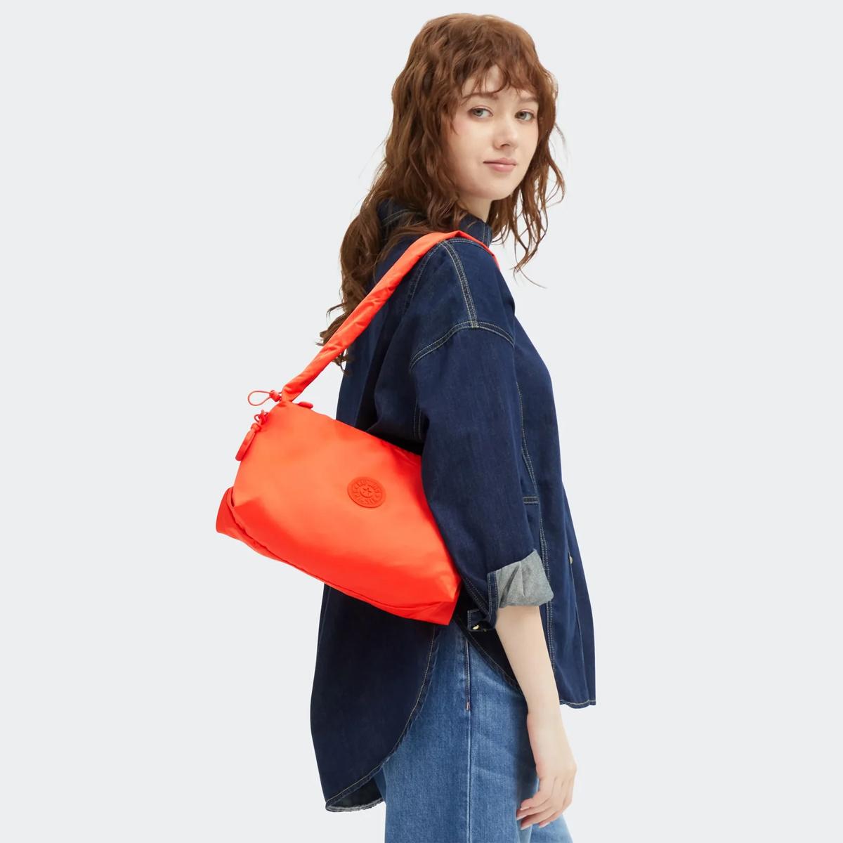 Kipling Borsa a spalla Eleni M Open Orange - 5