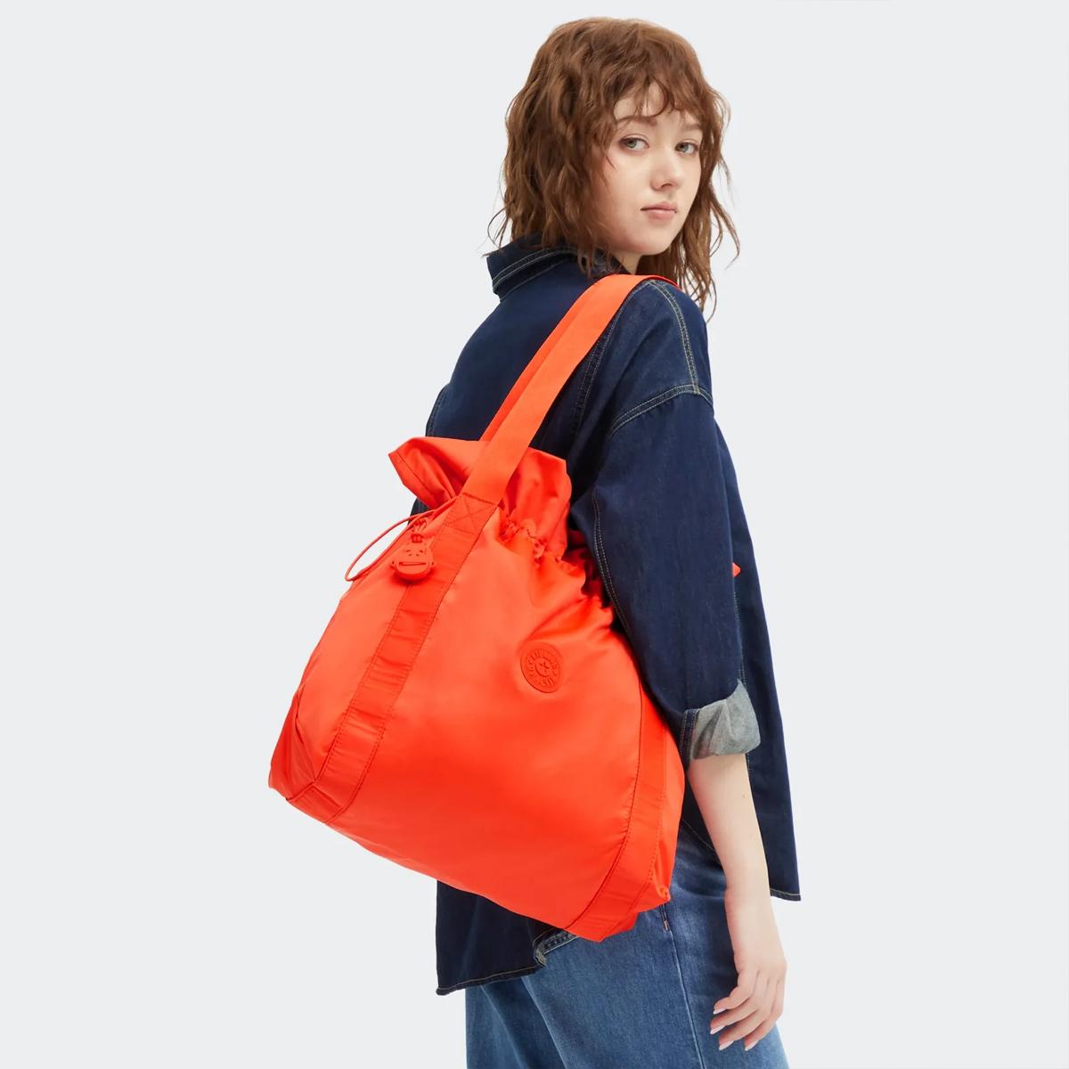 Kipling Shopper Elmar Open Orange - 6