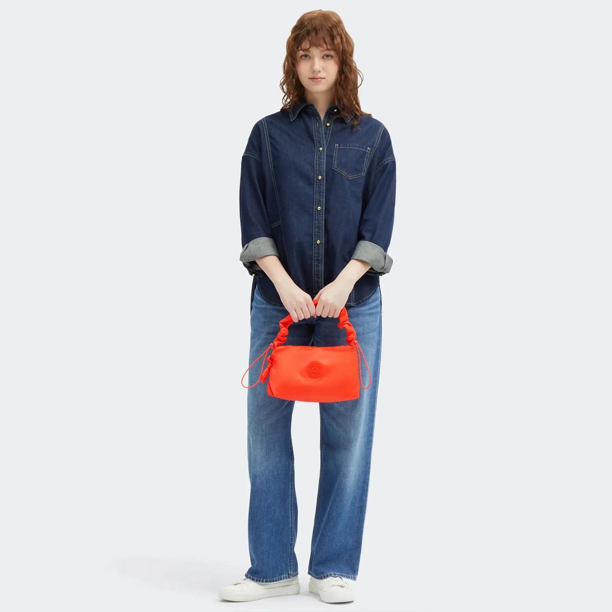 Kipling Borsa a spalla Eleni Open Orange - 6