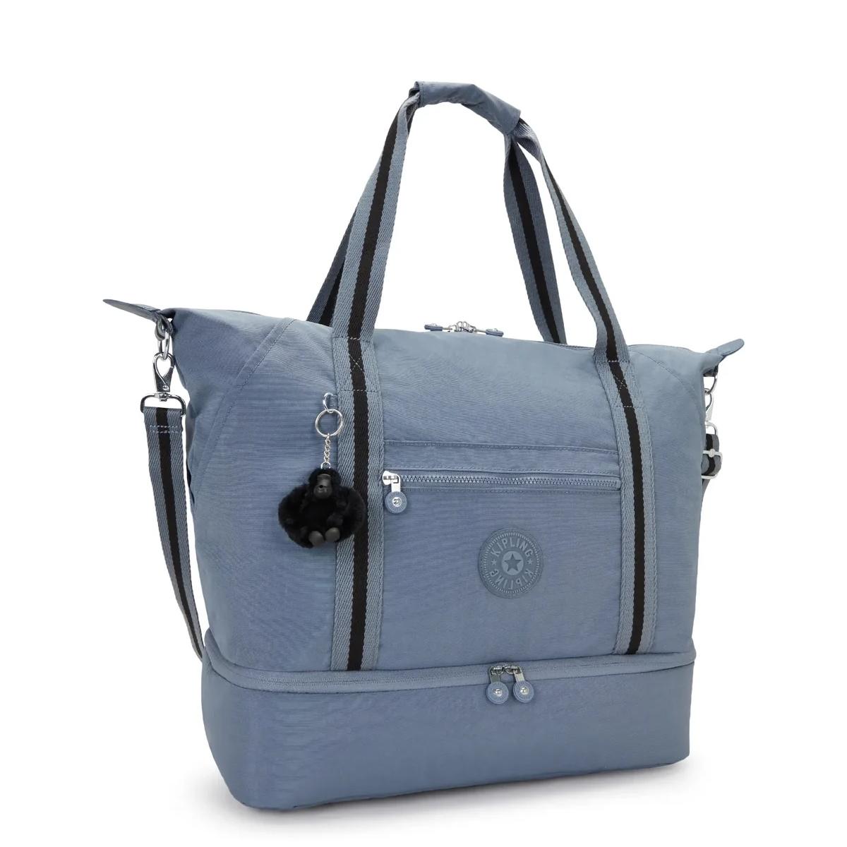 Kipling Borsone Weekender Art M Blue Stone - 2