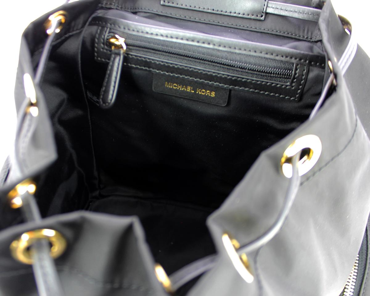 Beacon Medium Leather Backpack-BLACK-UN