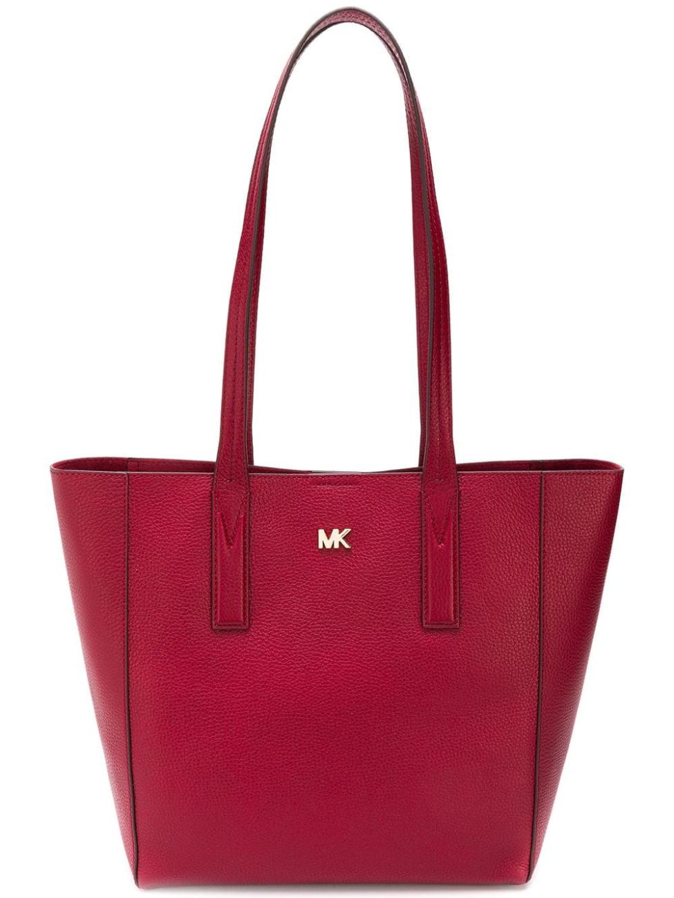 Michael Kors Leather Junie Medium Tote - 1