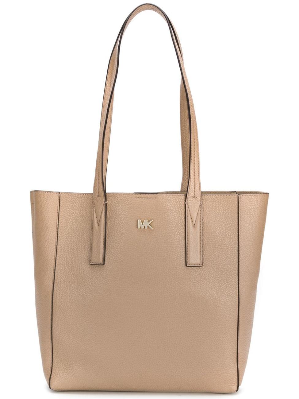 Michael Kors Leather Junie Medium Tote - 1