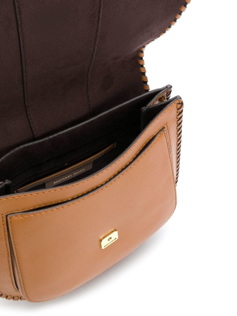 Michael Kors Lillie Medium Flap Bag - ACORN