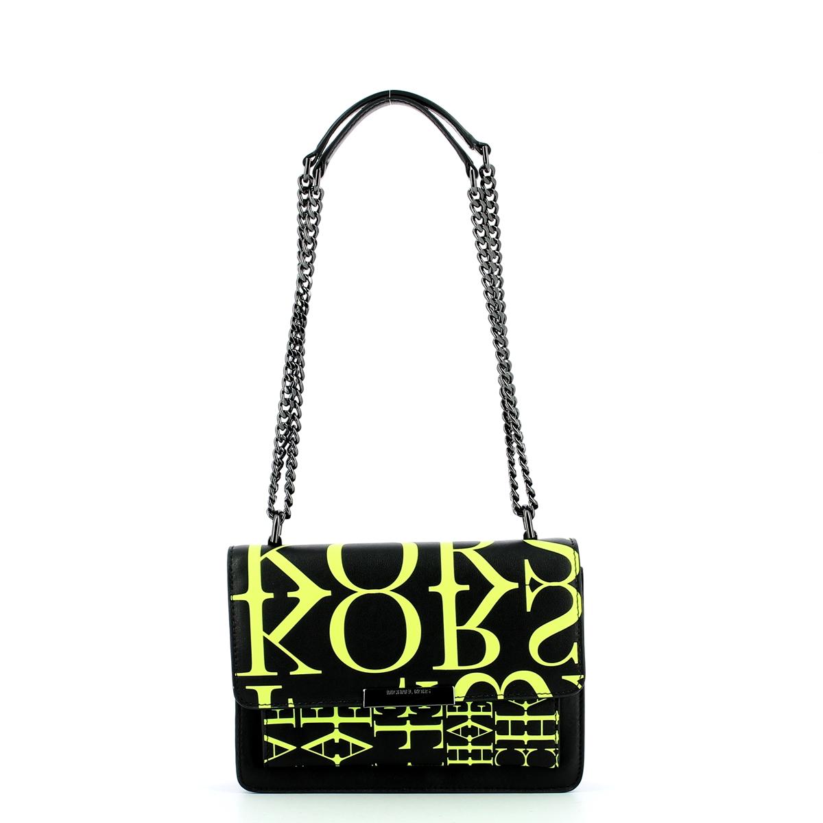 Michael Kors Tracolla Jade Large Newsprint Logo - 1