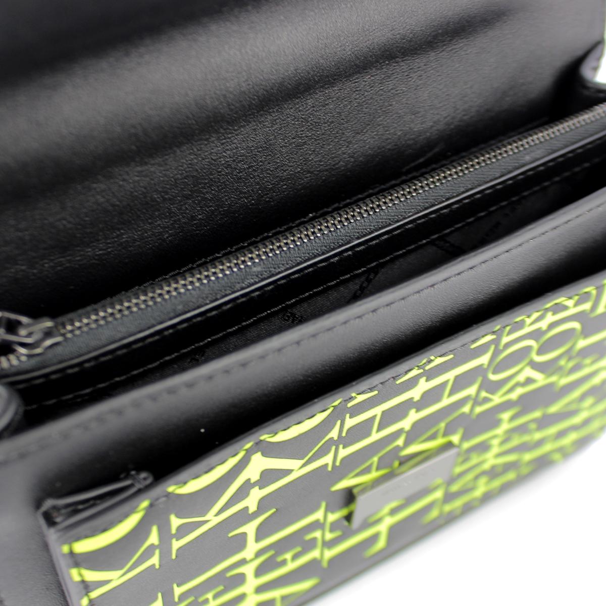 Michael Kors Tracolla Jade Large Newsprint Logo - 4