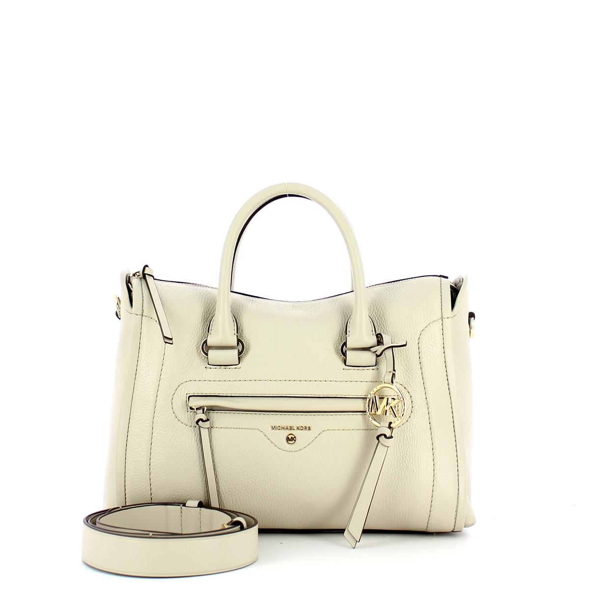 Michael Kors Borsa a mano Carine Medium in pelle - 4