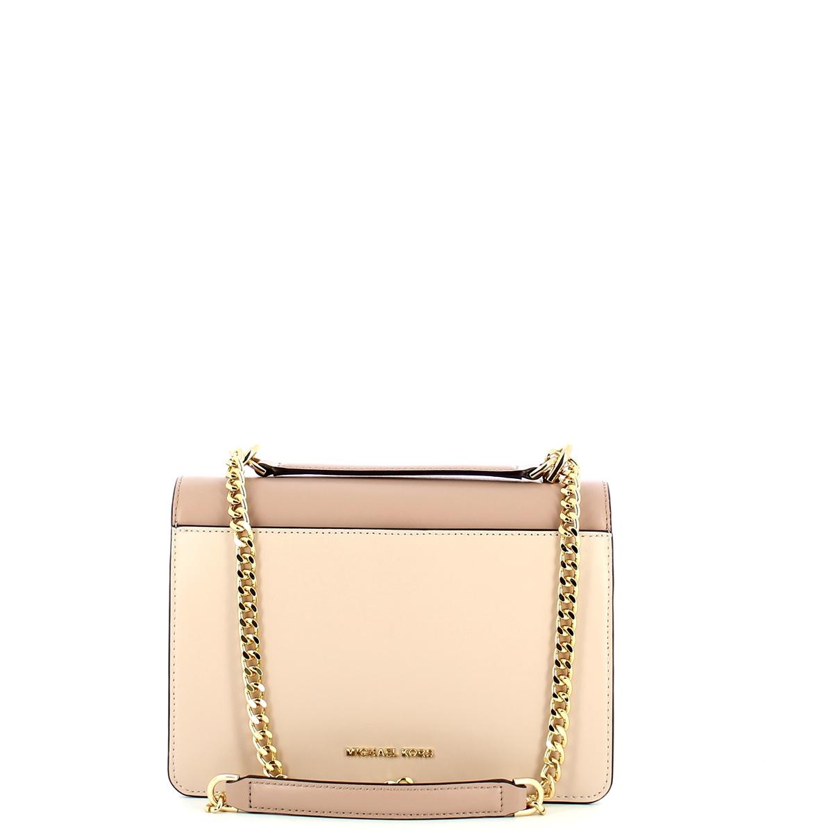 Michael Kors Borsa a tracolla Jade Large in pelle tricolore - 3