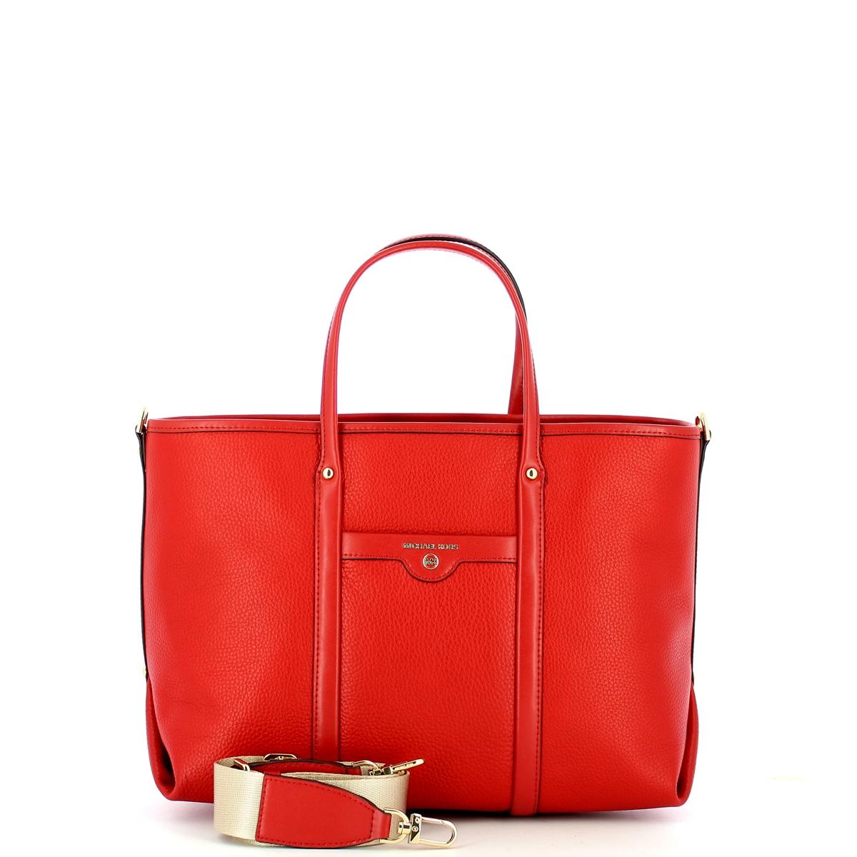 Michael Kors Borsa a mano Beck Medium Gold - 4