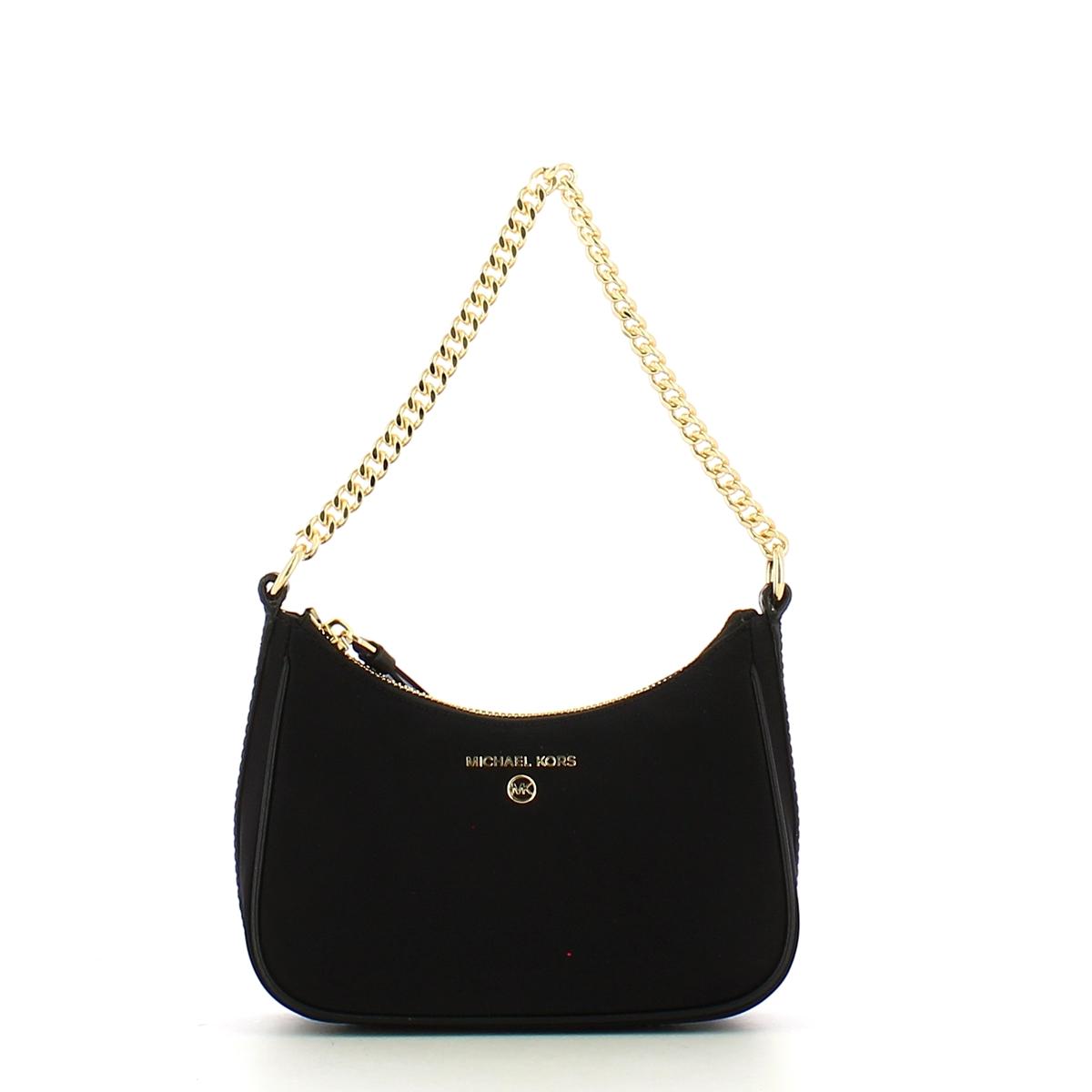 Michael Kors Borsa a spalla Jet Set Charm Small in Nylon Black - 1