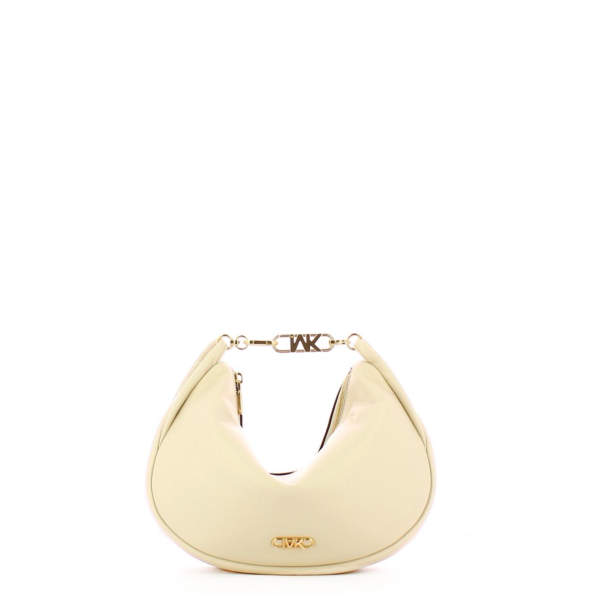 Michael Kors Borsa a spalla Kendall Large Light Cream - 4