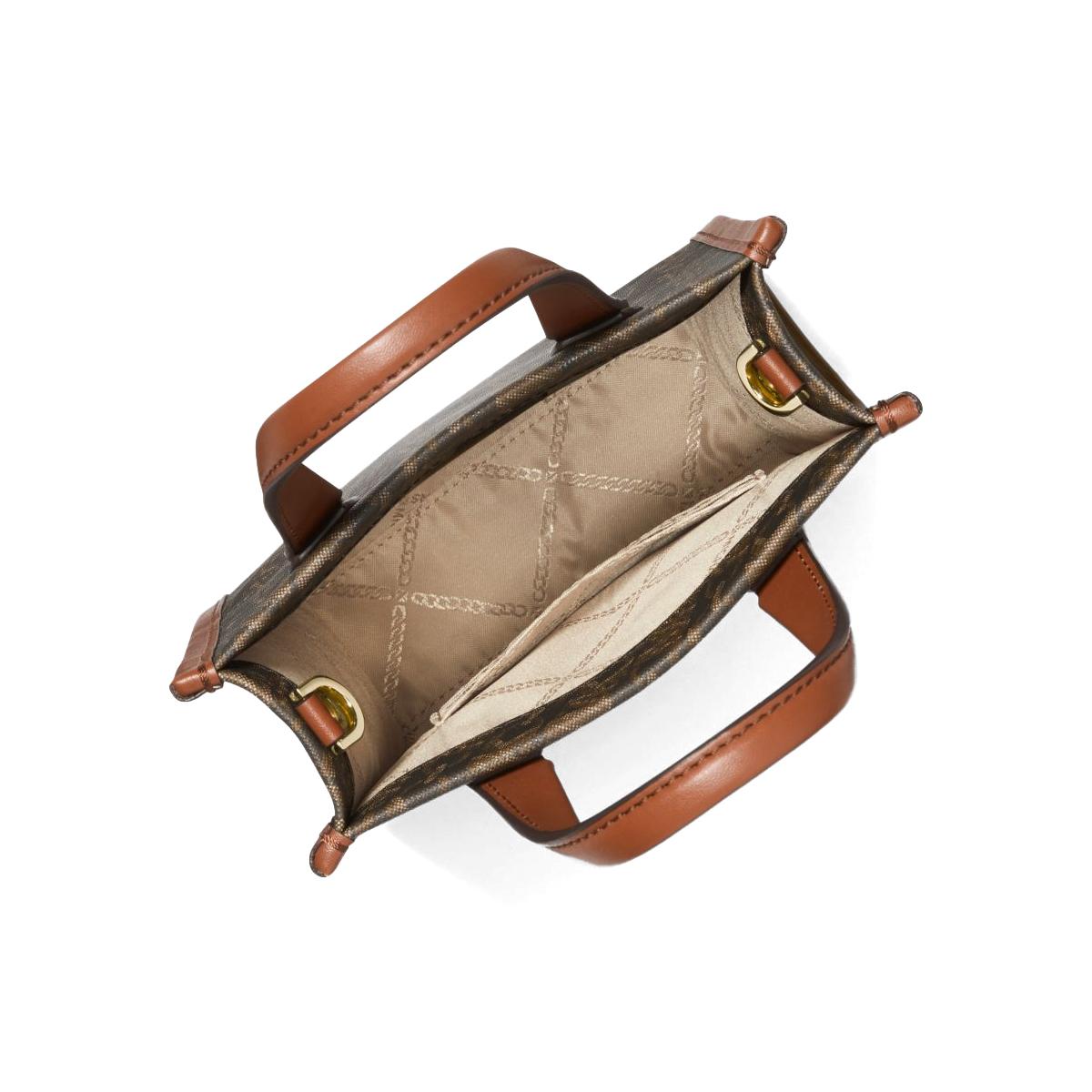 Michael Kors Mini Borsa a mano Gigi XS Brown Luggage - 2