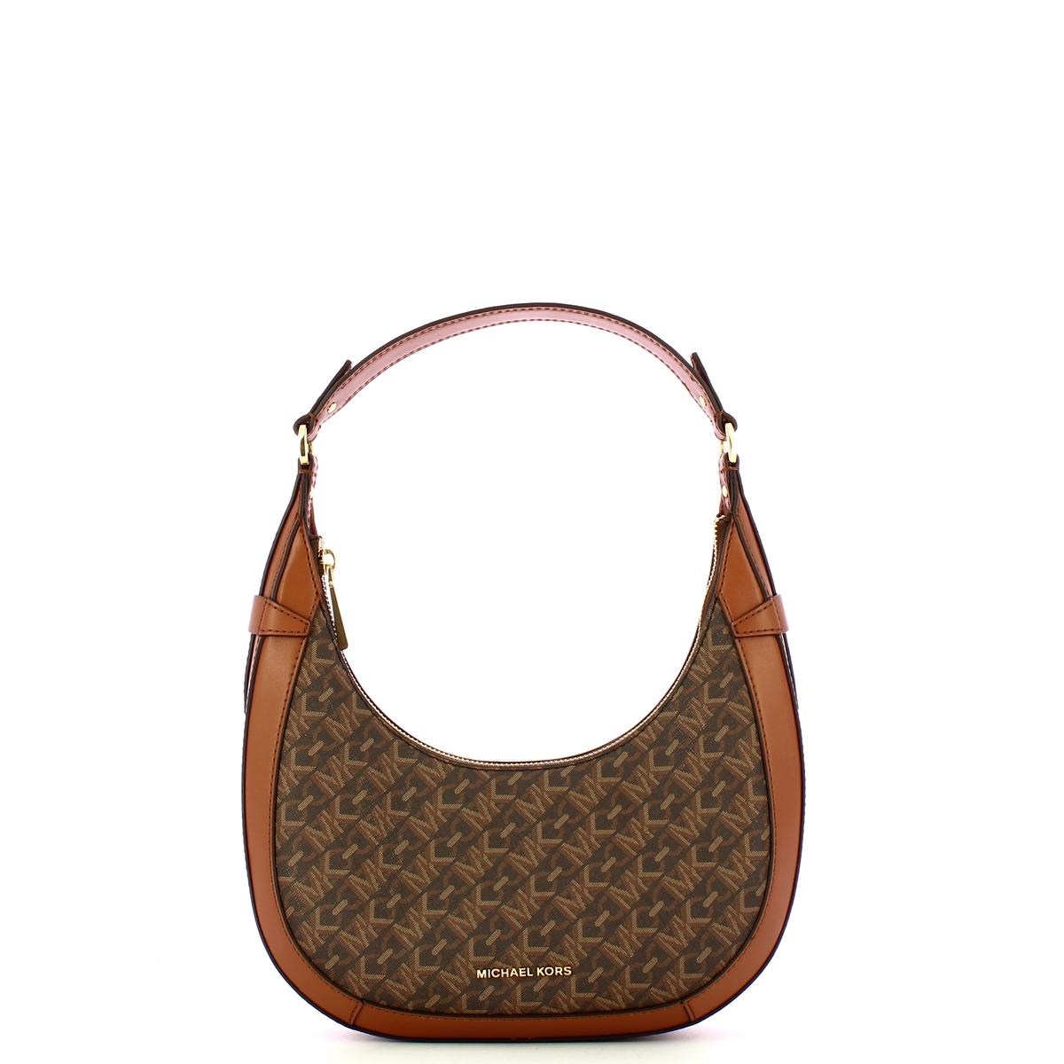 Michael Kors Hobo Bag Preston Small Brown Luggage - 1
