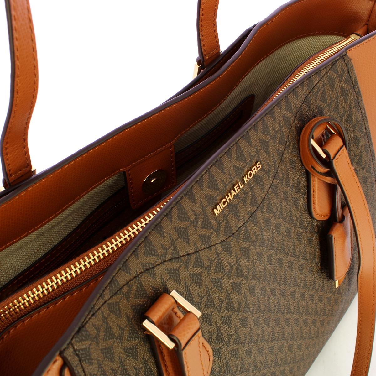 Michael Kors Borsa a spalla Taryn Large Brn Acorn - 4