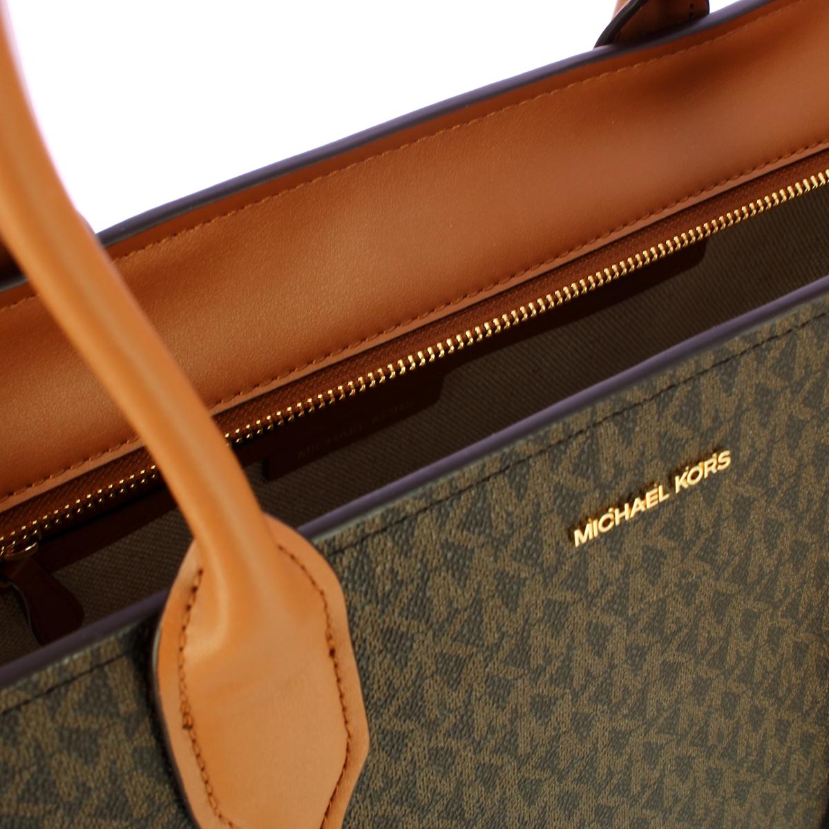 Michael Kors Borsa a spalla Moore Brn/Acorn - 4