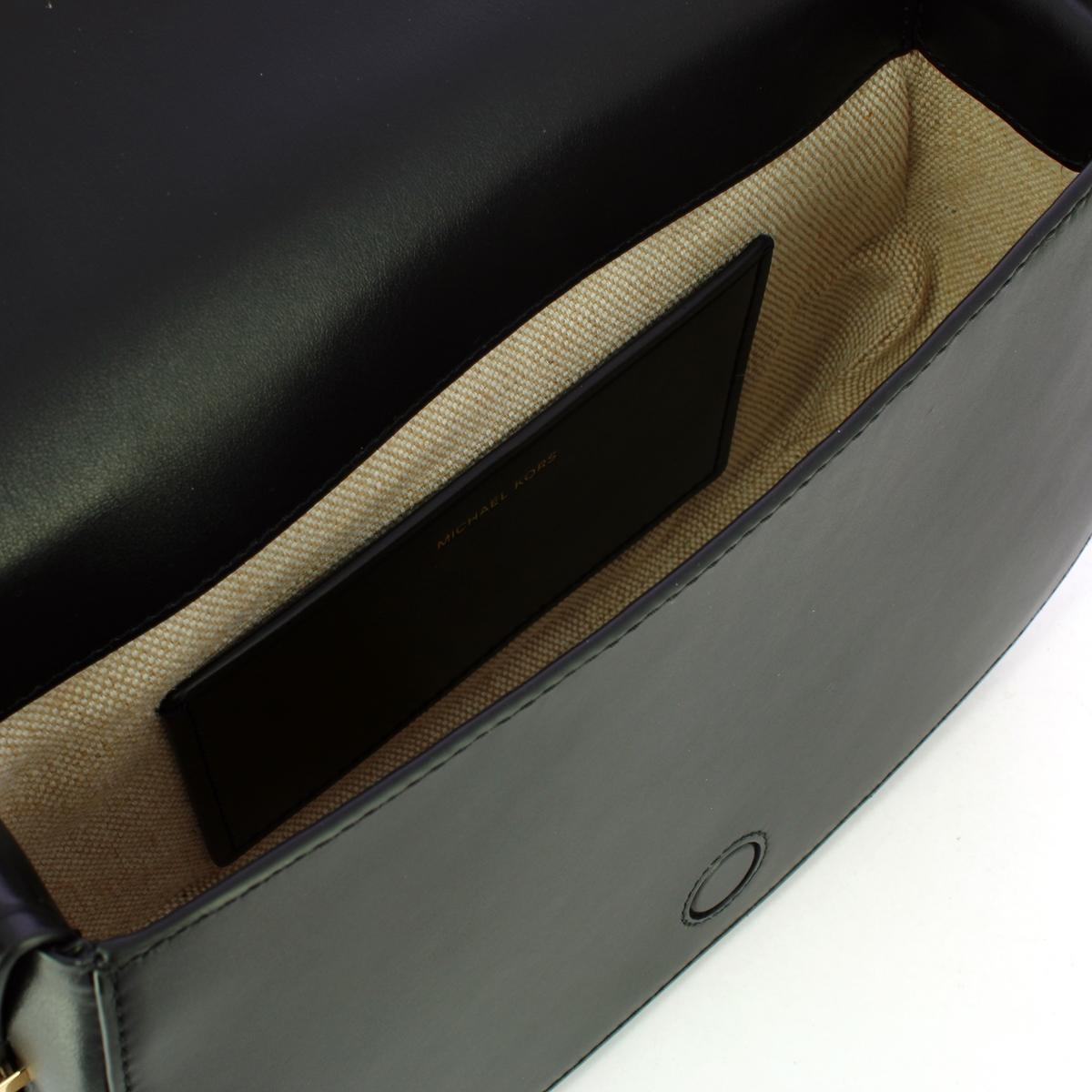 Michael Kors Tracolla Flap Lydia media Black - 4