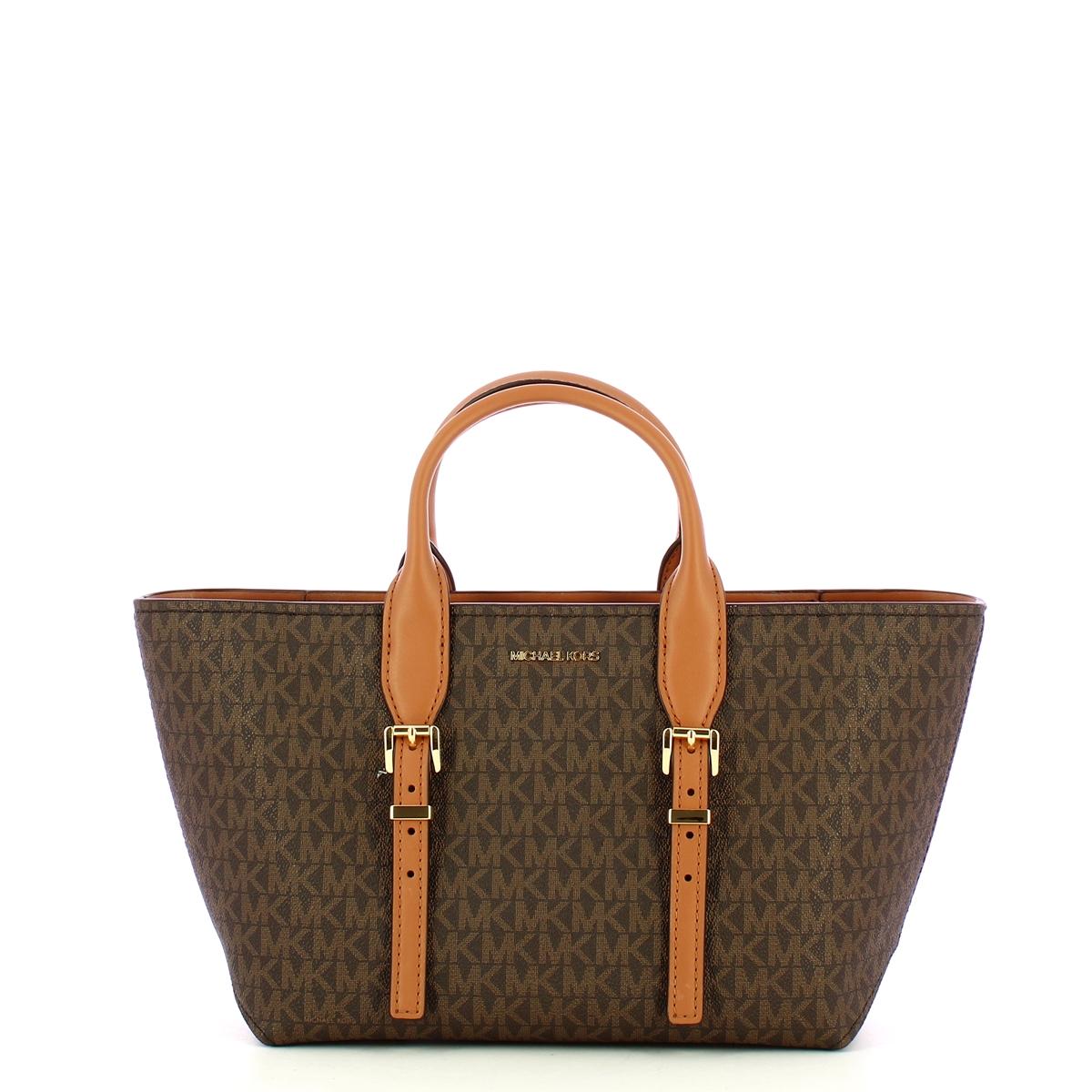 Michael Kors Borsa a mano Moore Small Brn/Acorn - 1