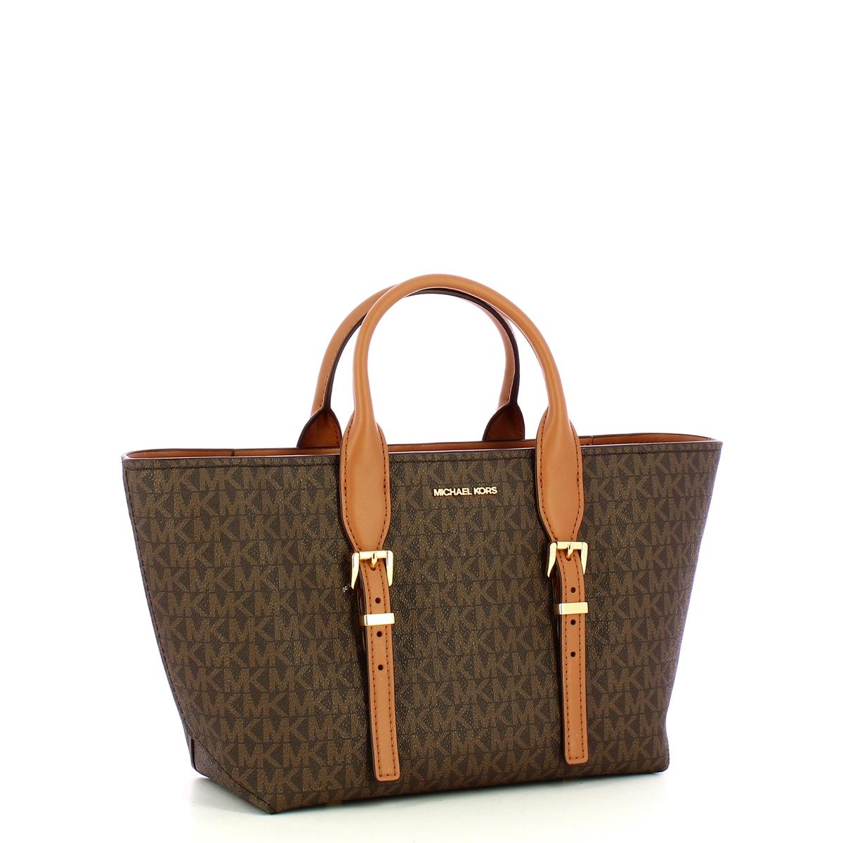 Michael Kors Borsa a mano Moore Small Brn/Acorn - 2