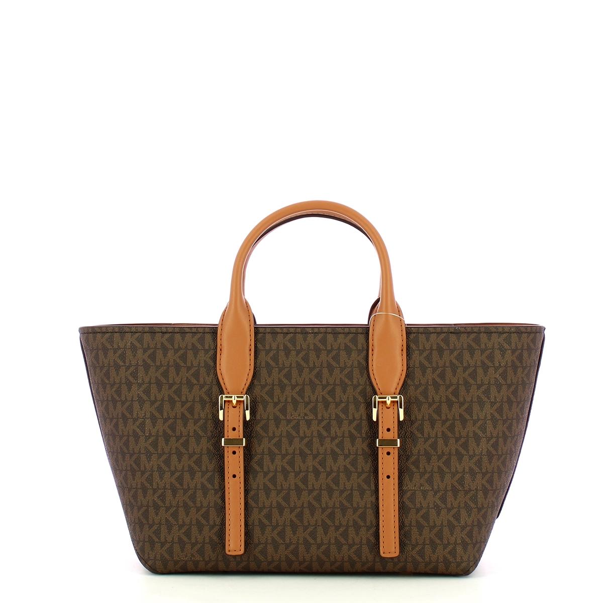 Michael Kors Borsa a mano Moore Small Brn/Acorn - 3