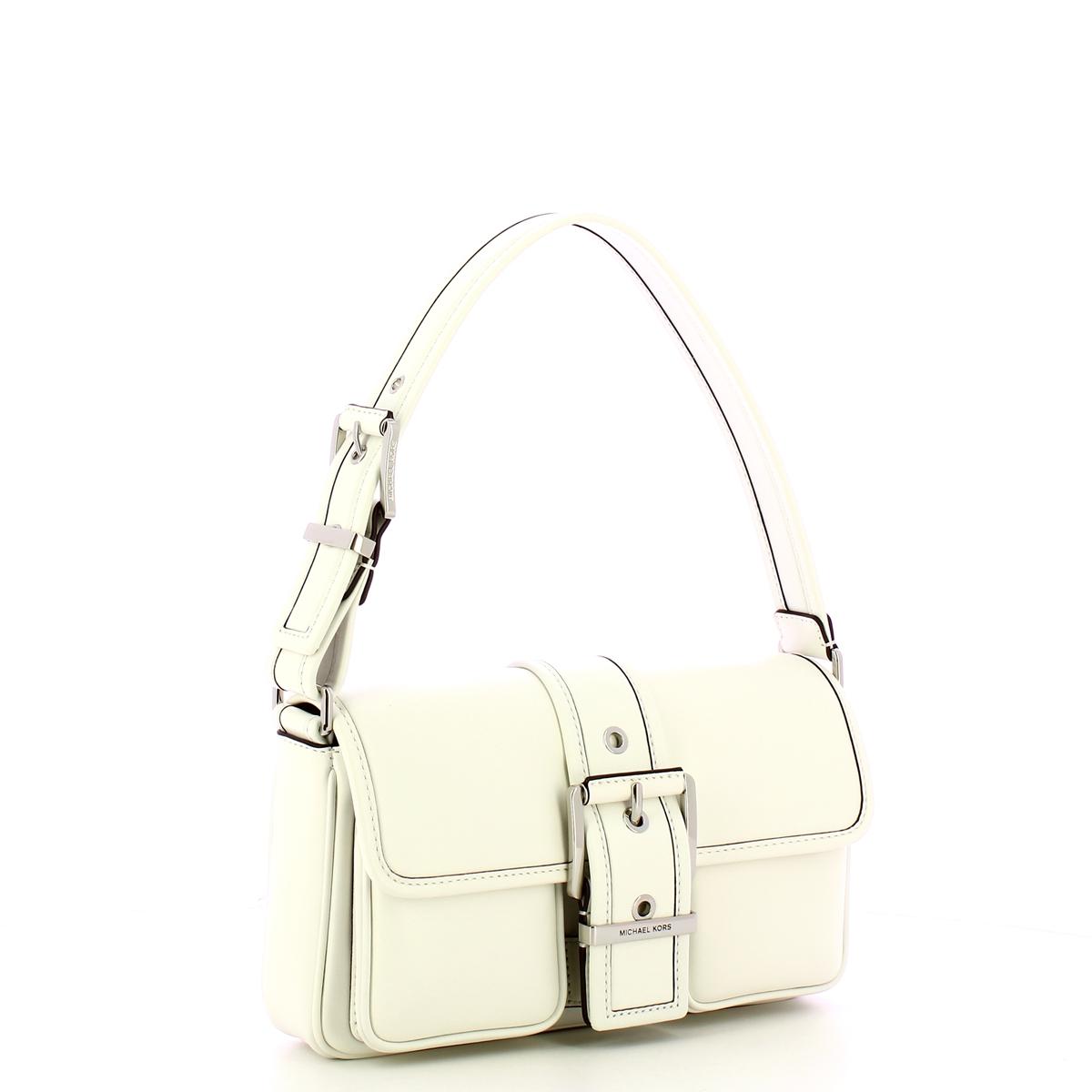 Michael Kors Borsa a spalla Colby media Optic White - 2