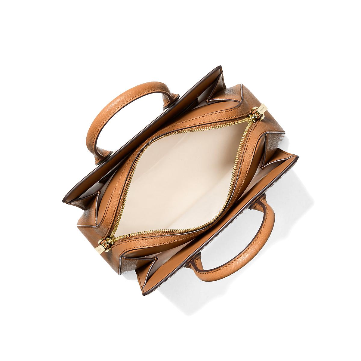 Michael Kors Borsa a mano Laila Piccola Brown Acorn - 2