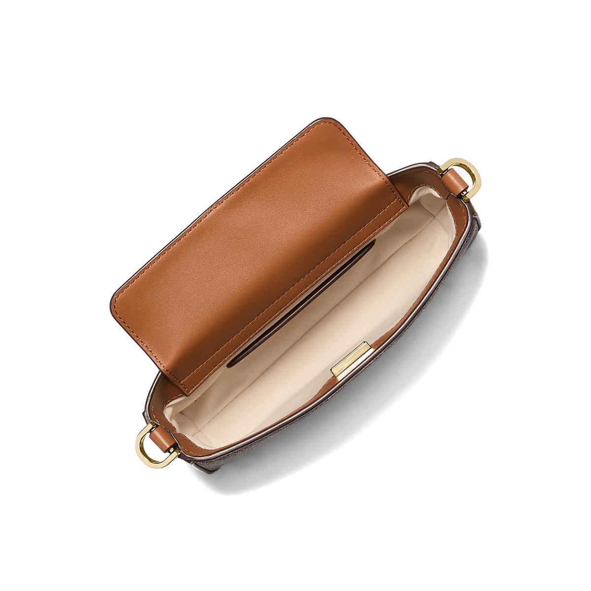 Michael Kors Pochette Bryant Brown Acorn - 3