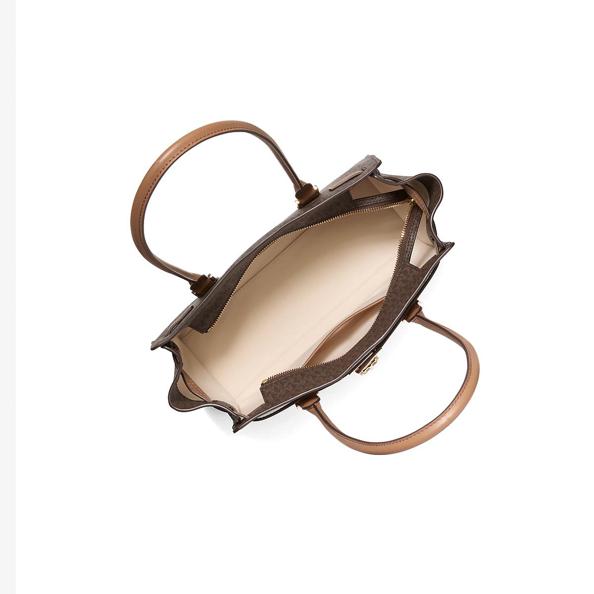 Michael Kors Borsa a spalla Hamilton Moderne Small Brown Acorn - 2