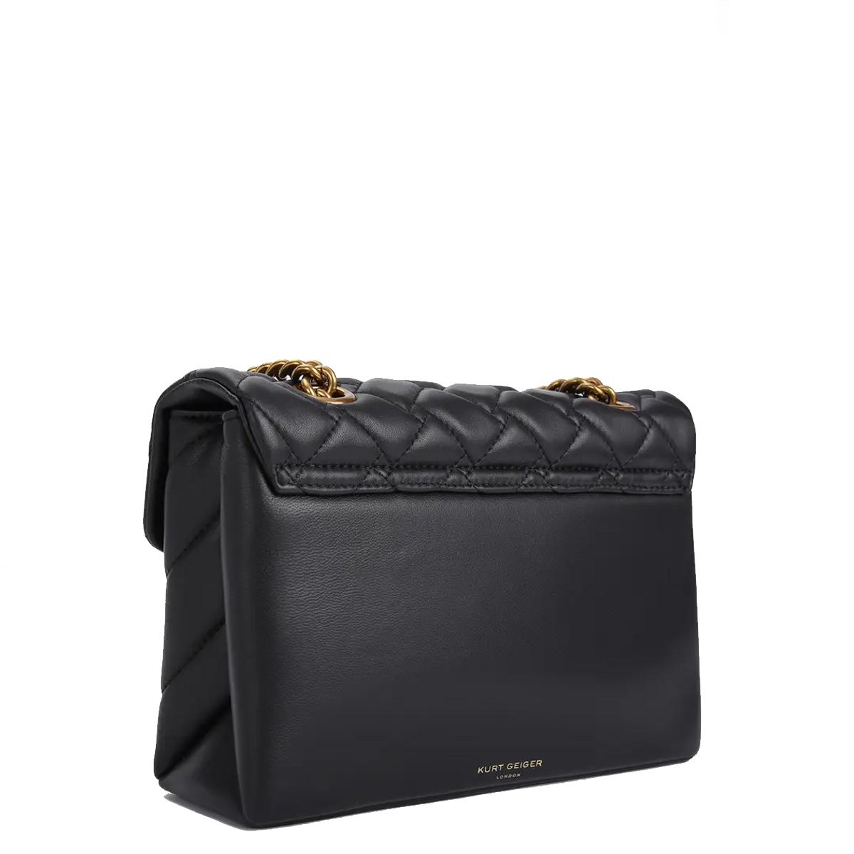 KUGE Borsa a spalla Kensington Bag Large Black - 4