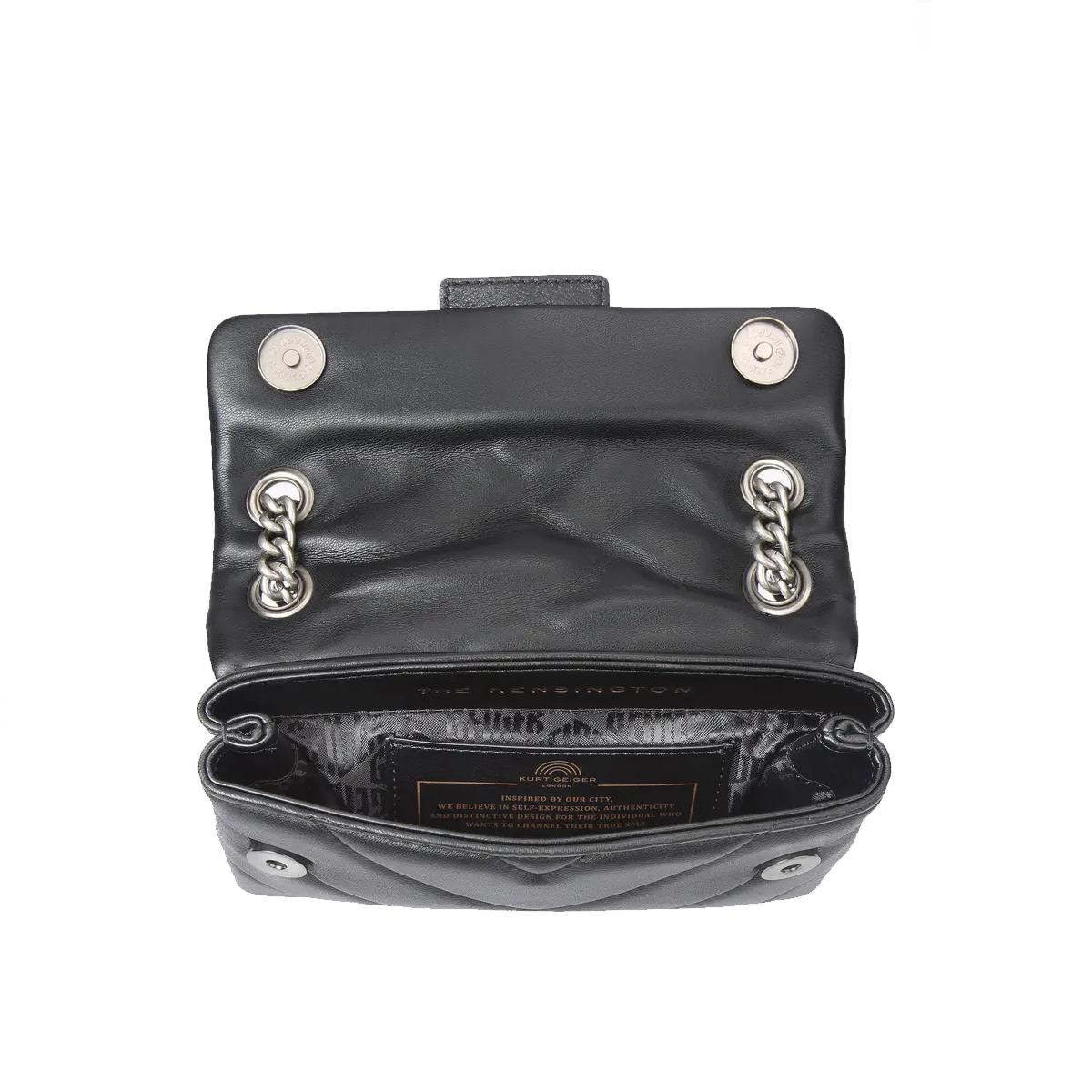 KUGE Tracollina Mini Kensington Bag Black - 5