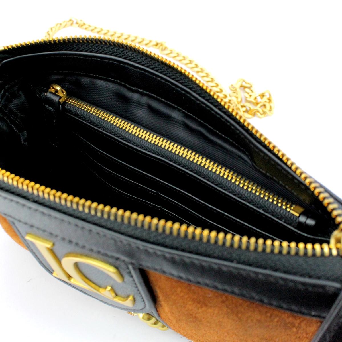 La Carrie Bag Borsa Portafoglio Candice Double in suede - 4