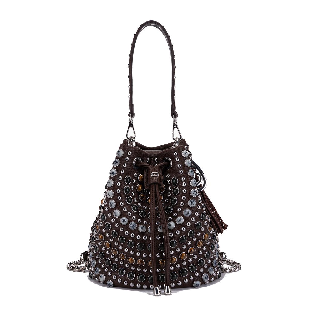 La Carrie Secchiello Andromeda Stones Brown - 1