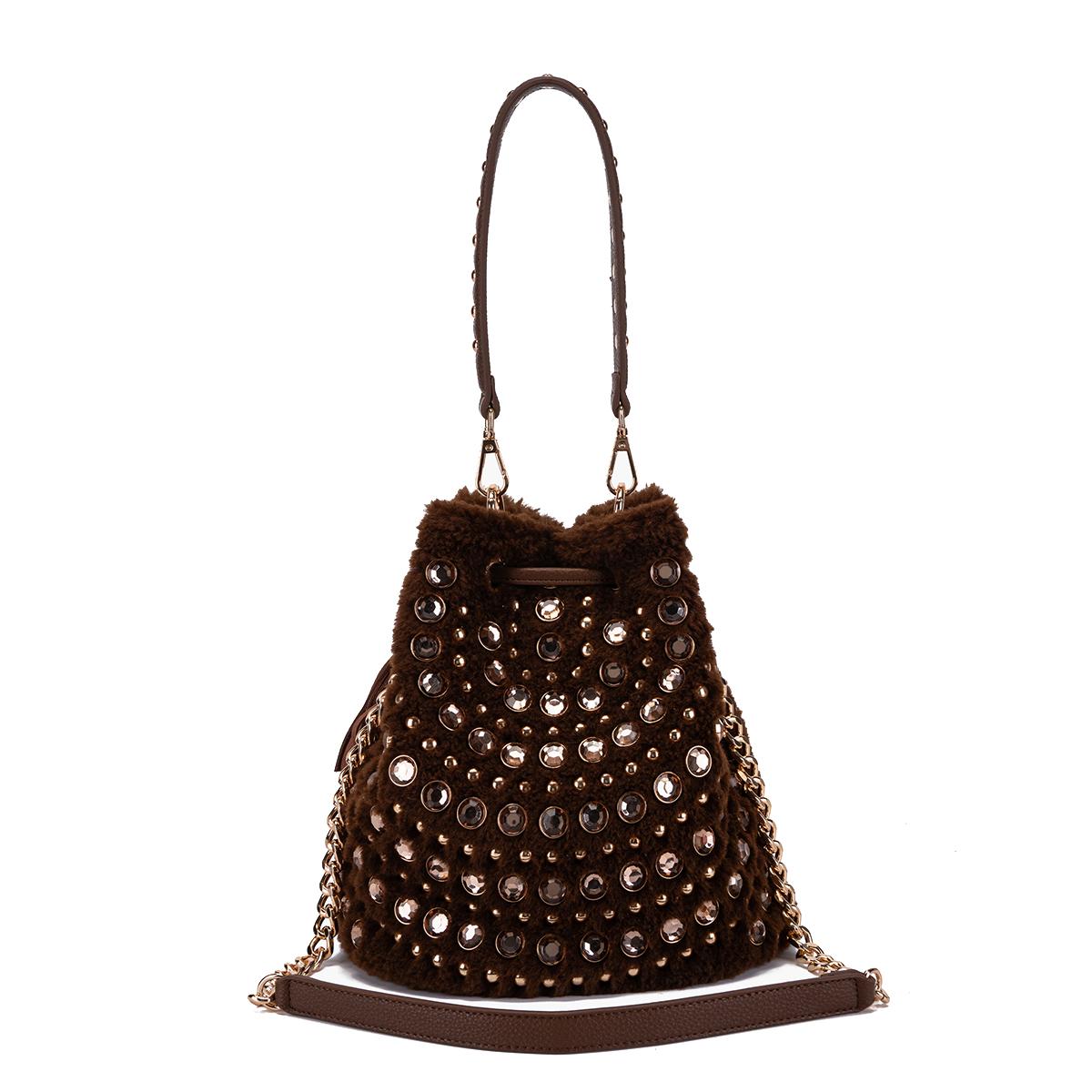 La Carrie Secchiello Andromeda Fur Brown - 3