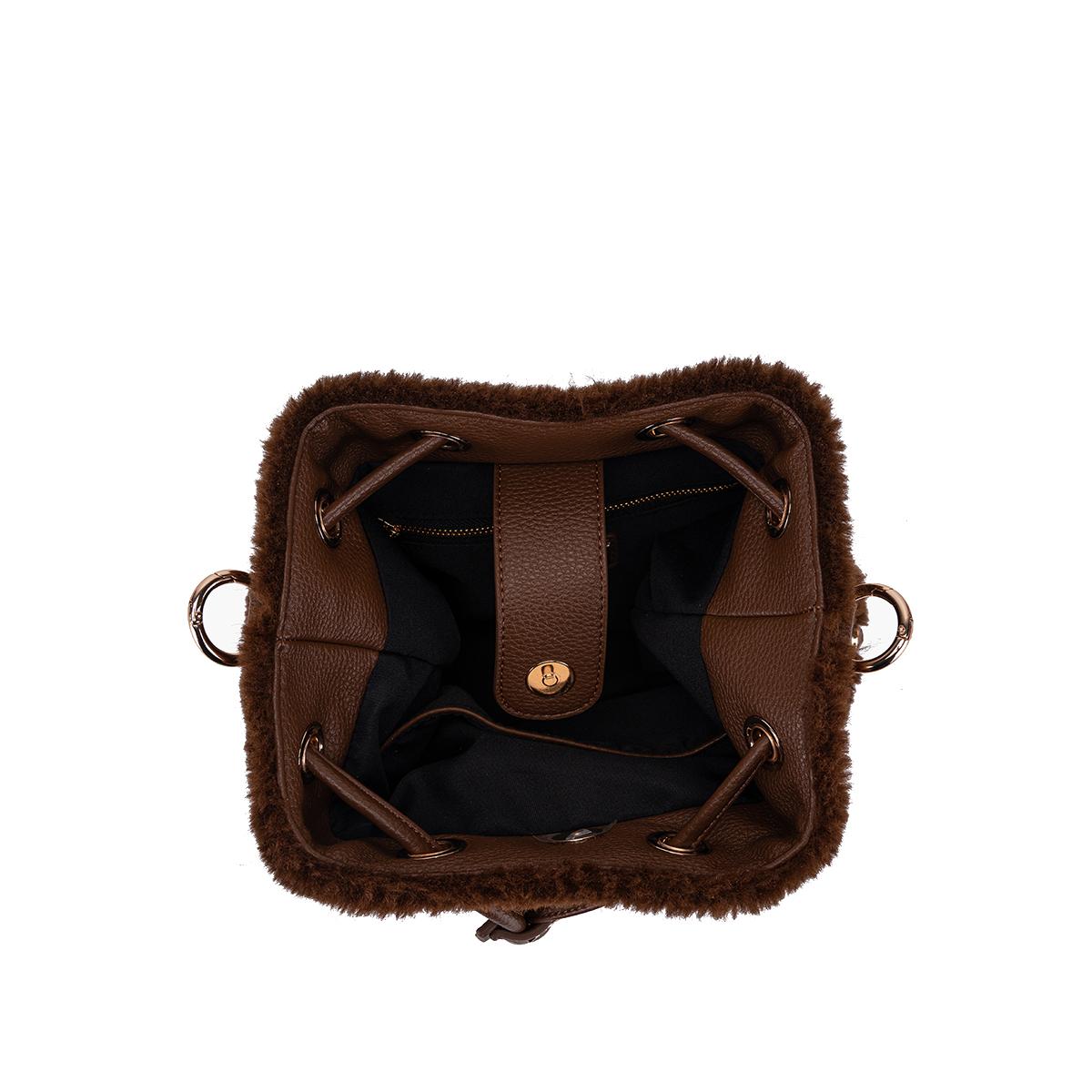 La Carrie Secchiello Andromeda Fur Brown - 5