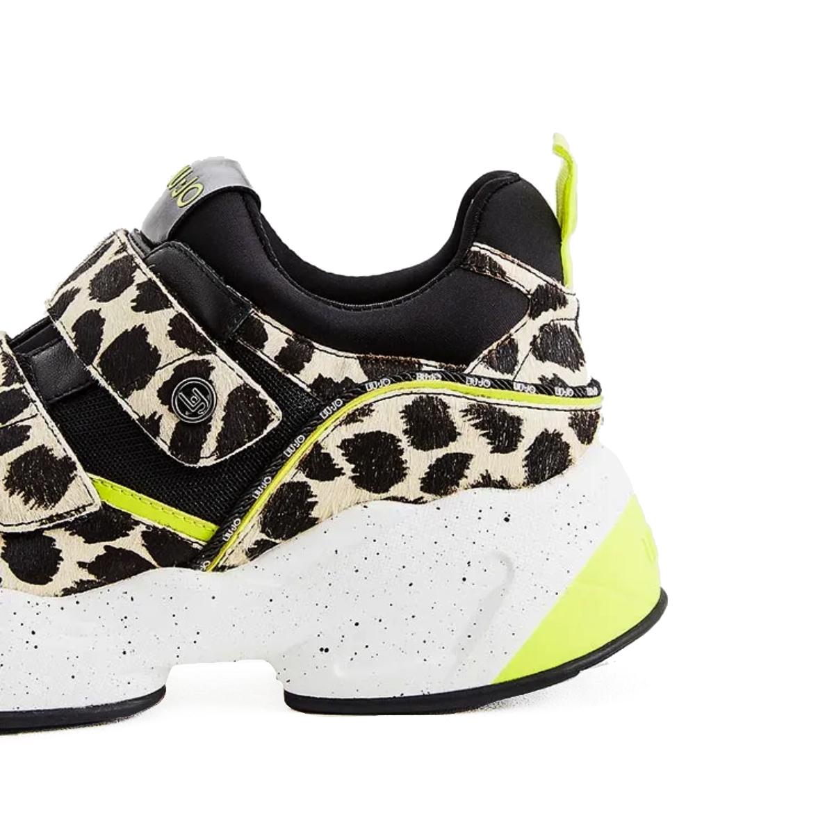 Liu Jo Sneakers Jog Animalier - 4