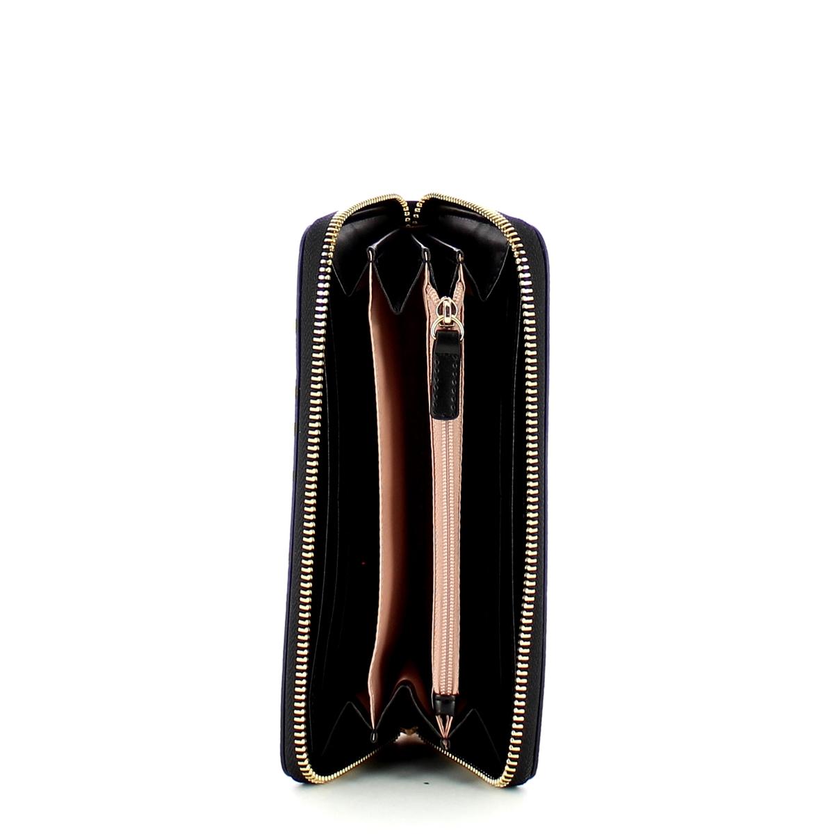 Liu Jo Portafoglio Grande Zip Aorund con fascia logata - 3