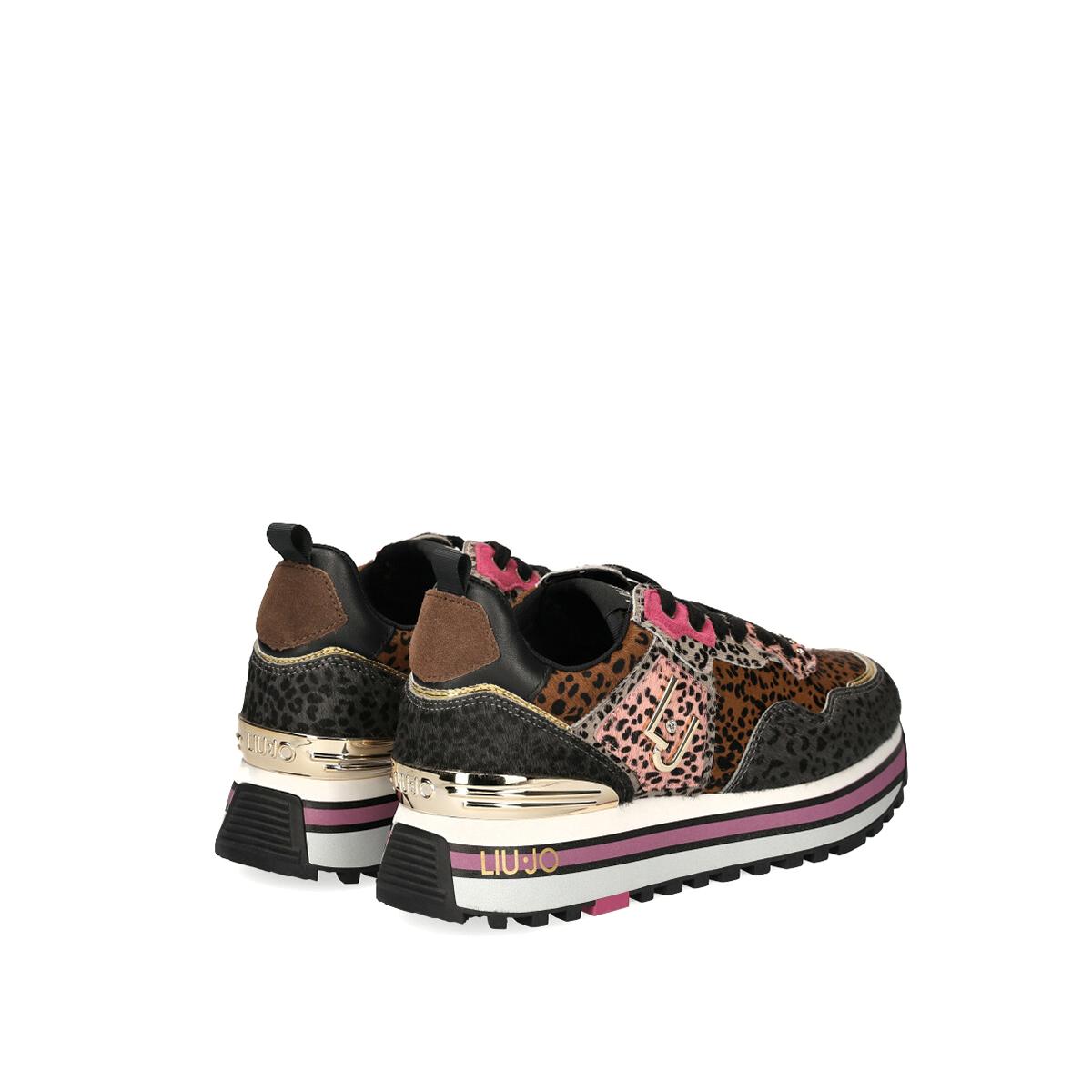 Liu Jo Sneakers Maxi Wonder animalier - 3