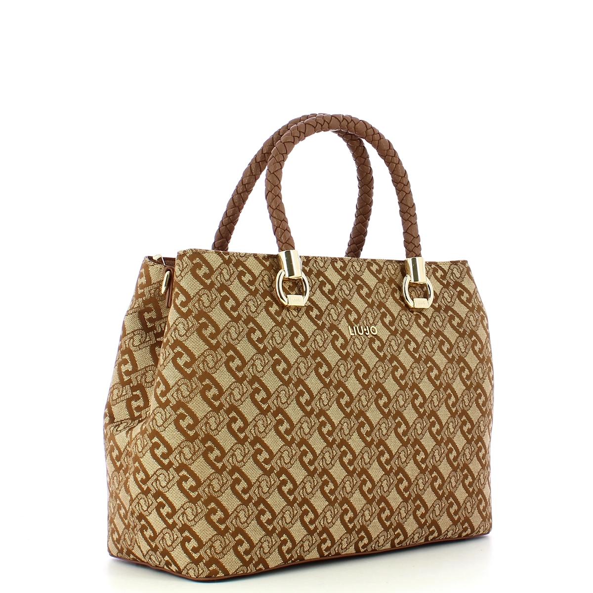Liu Jo Borsa a mano Large logata con manici intrecciati - 2