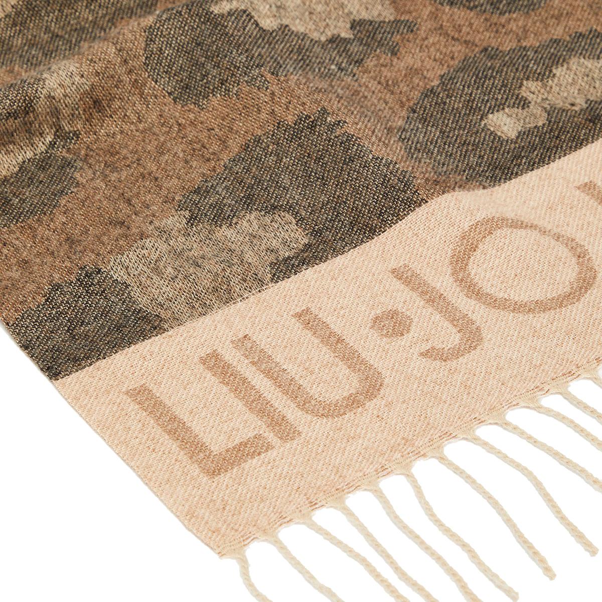 Liu Jo Stola animalier con logo Black - 3