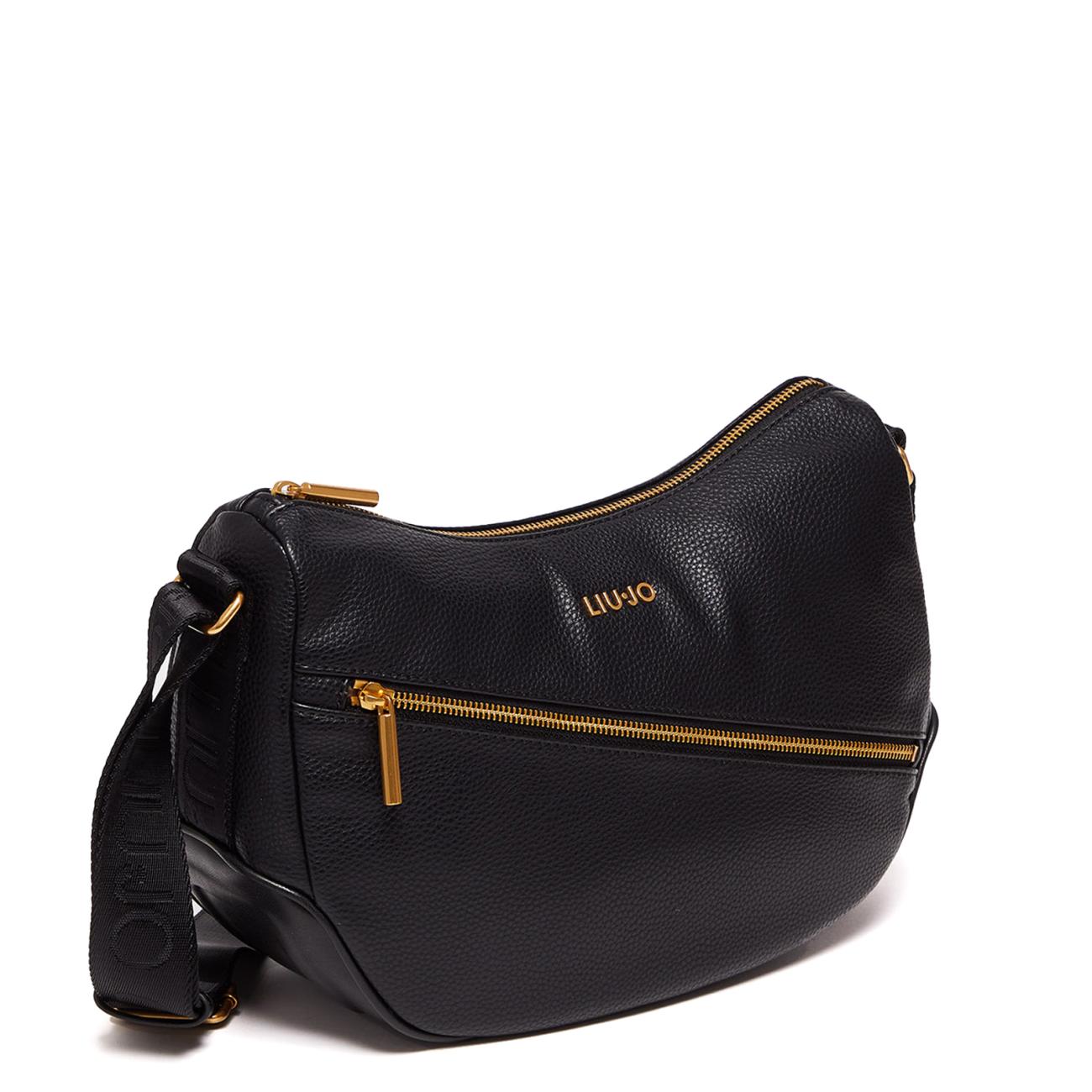 Liu Jo Borsa a mezzaluna Medium Ecosostenibile Nero - 2