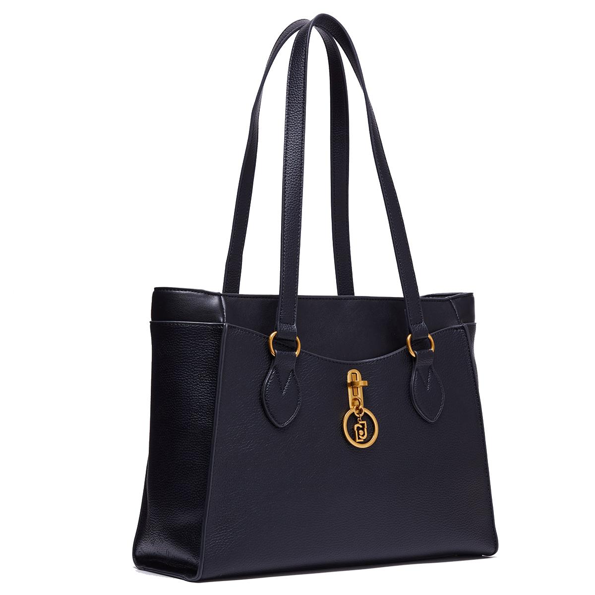 Liu Jo Shopper Ecosostenibile con charm Black - 2