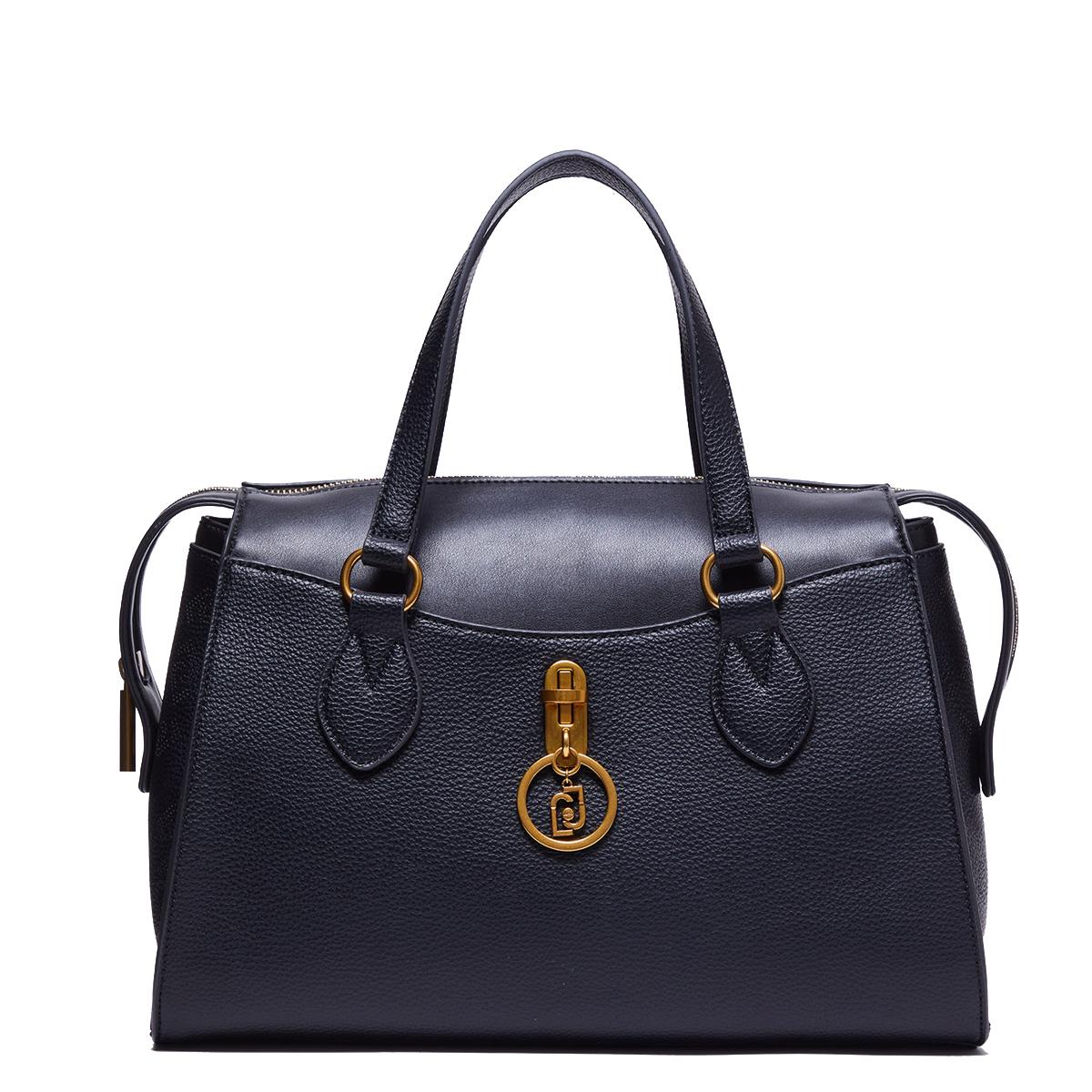 Liu Jo Borsa a mano Ecosostenibile con charm Black - 1