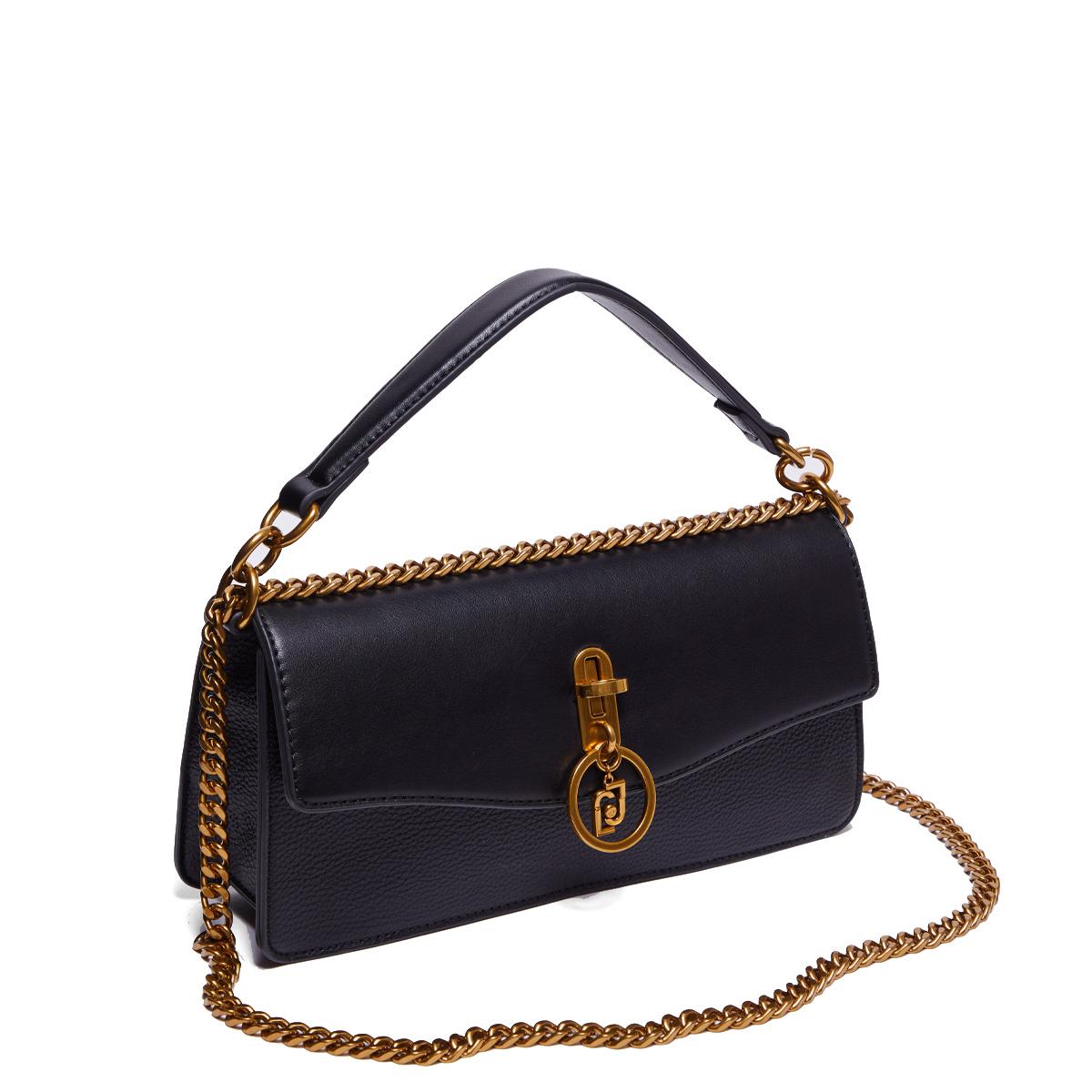Liu Jo Borsa a mano Ecosostenibile con charm Black - 4