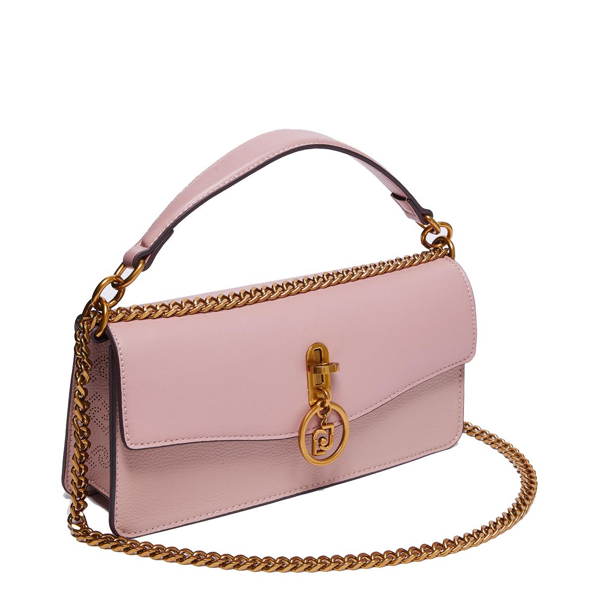 Liu Jo Borsa a mano Ecosostenibile con charm Soft Peach - 4