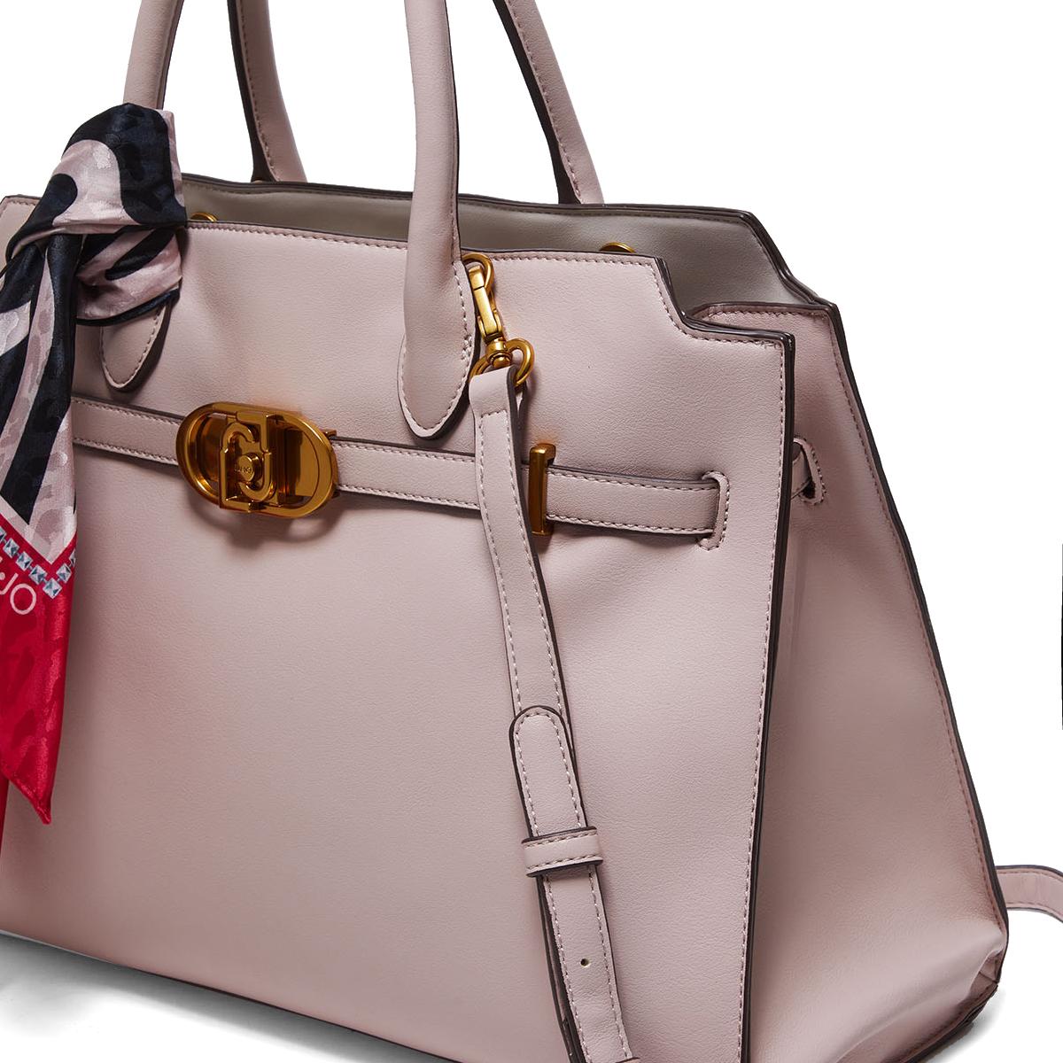 Liu Jo Borsa a mano Large con foulard Meg Rose - 4