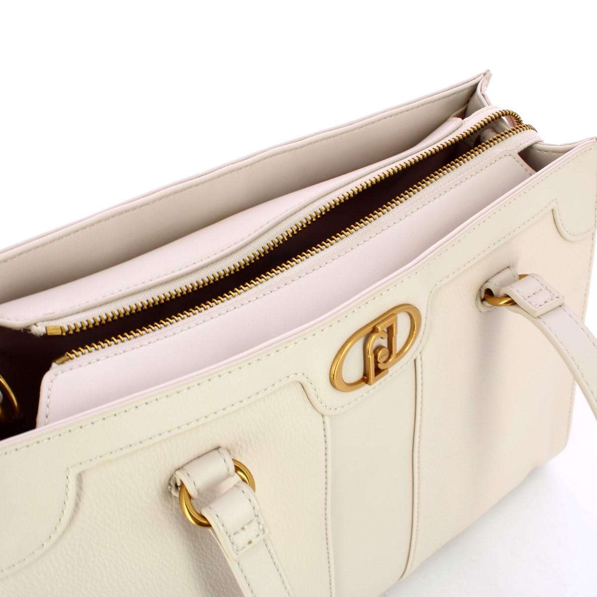 Liu Jo Shoppig Bag con logo True Champagne - 5